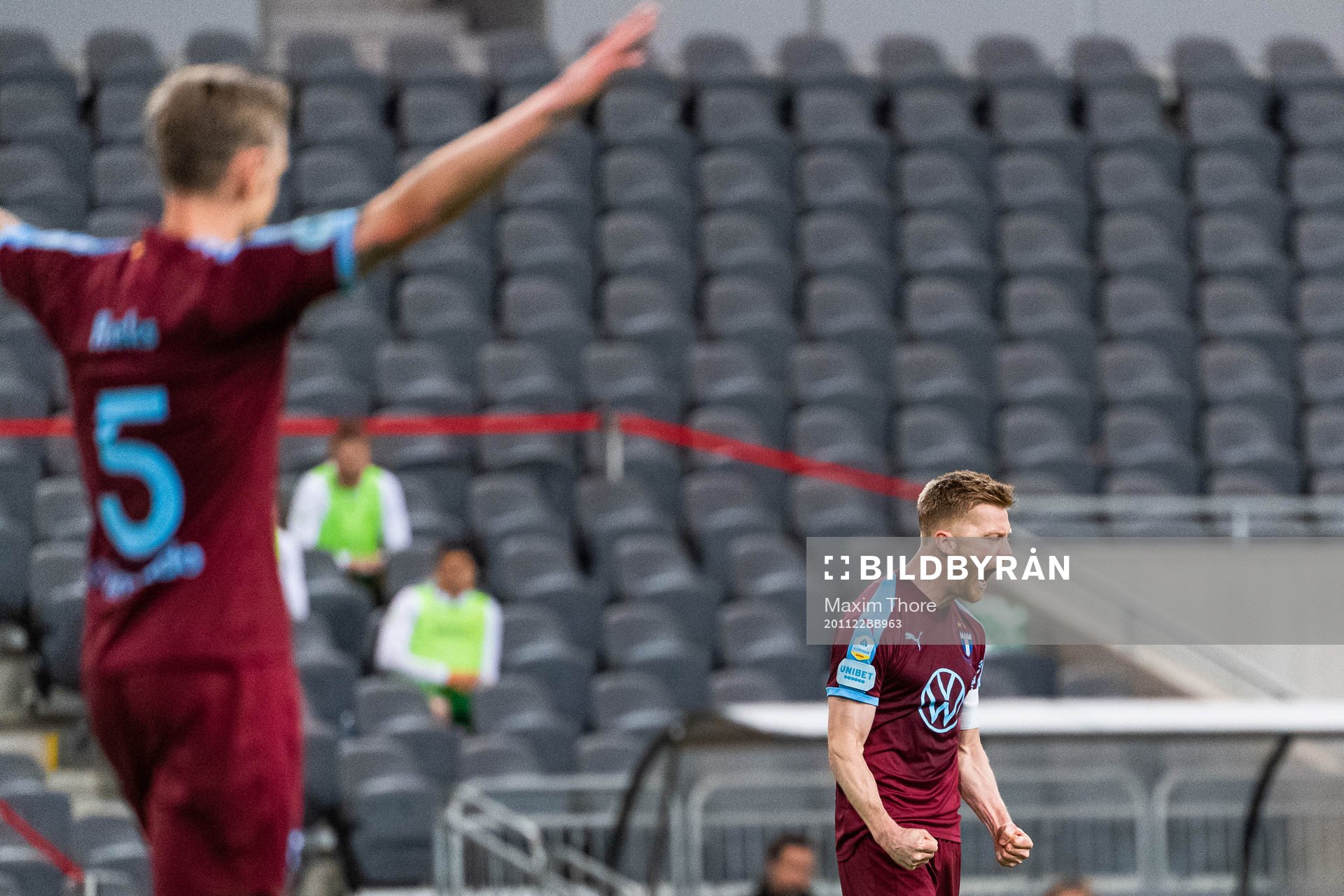 Malmö FFs Anders Christiansen jublar