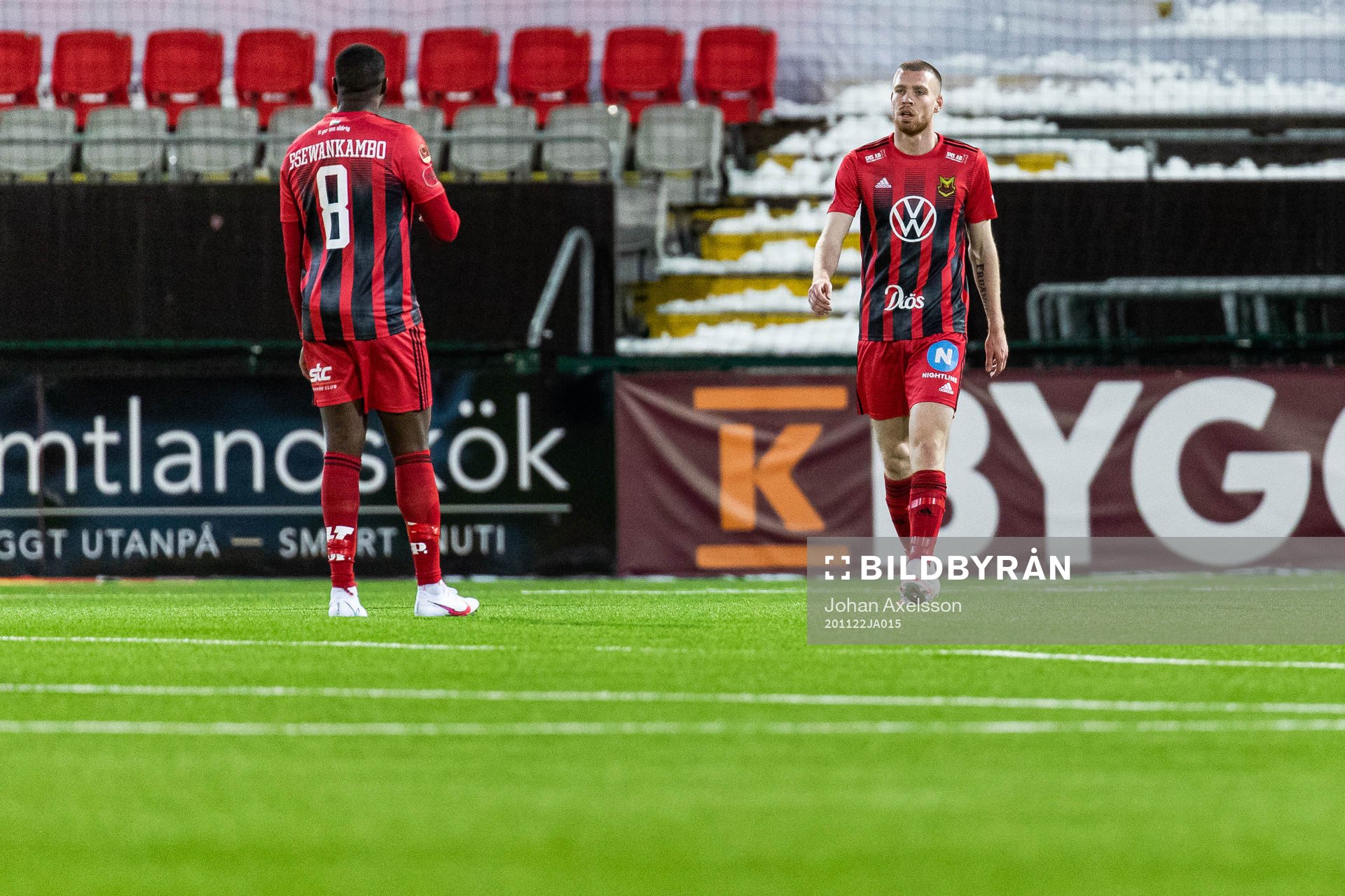 Östersunds Thomas Isherwood deppar