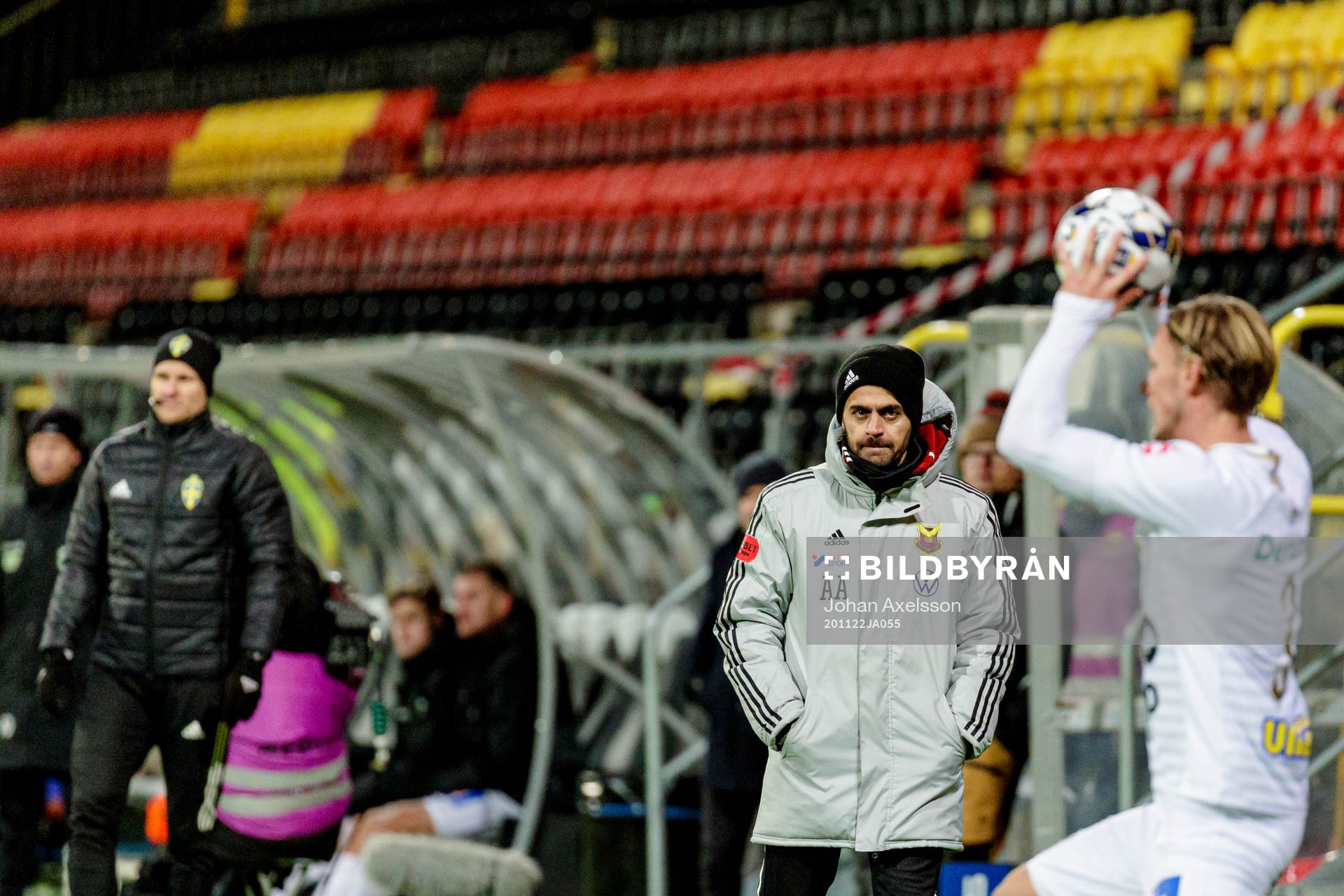Östersunds assisterande tränare Amir Azrafshan