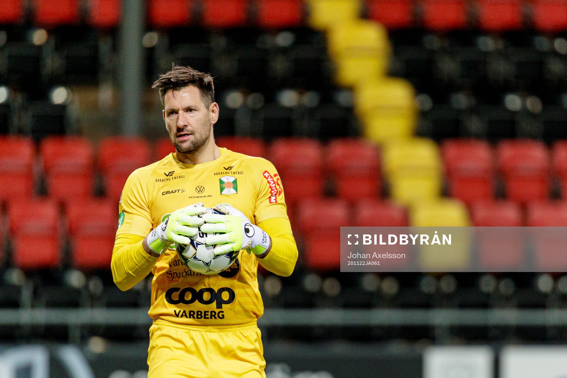 Varbergs målvakt Stojan Lukic