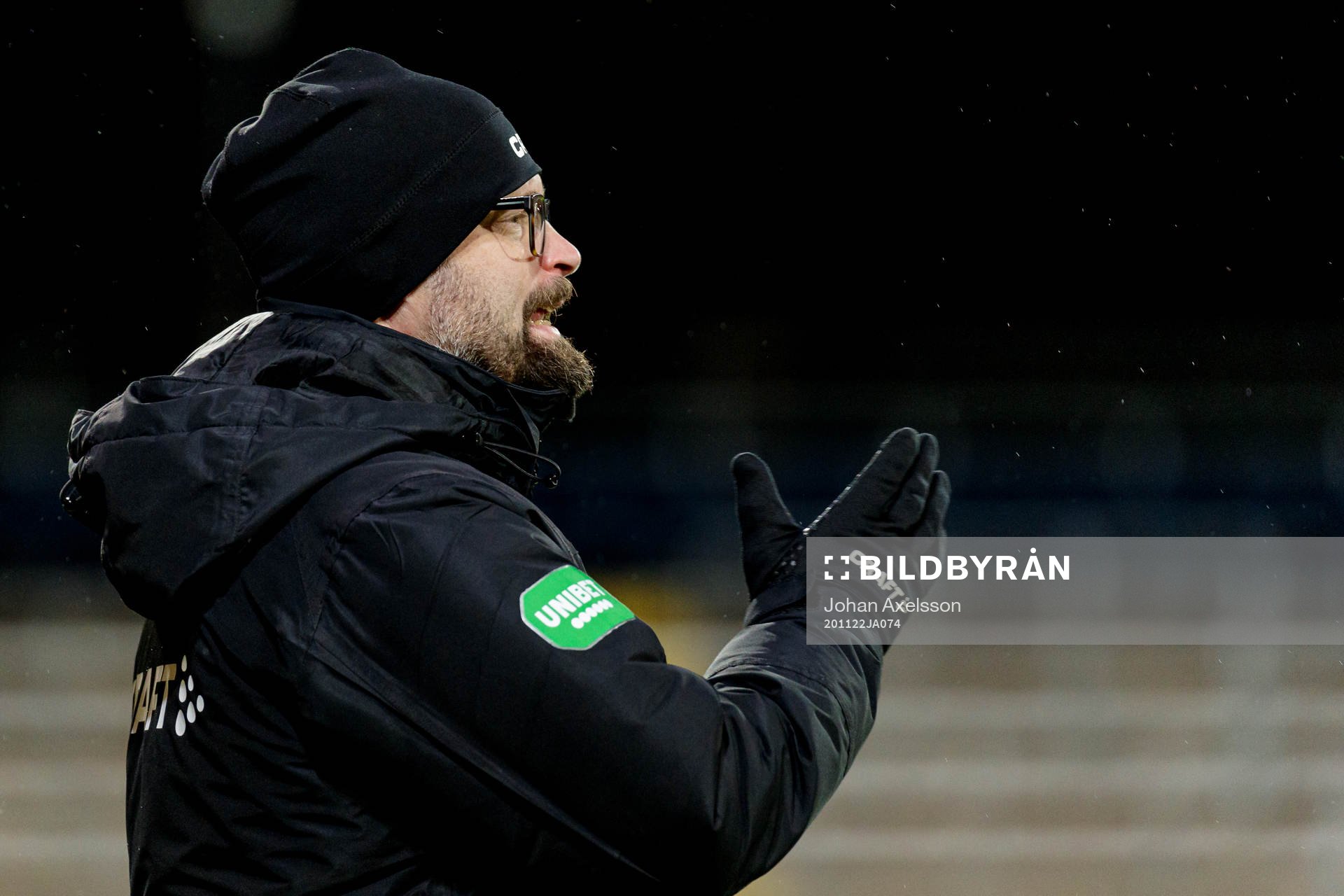 Varbergs tränare Joakim Persson