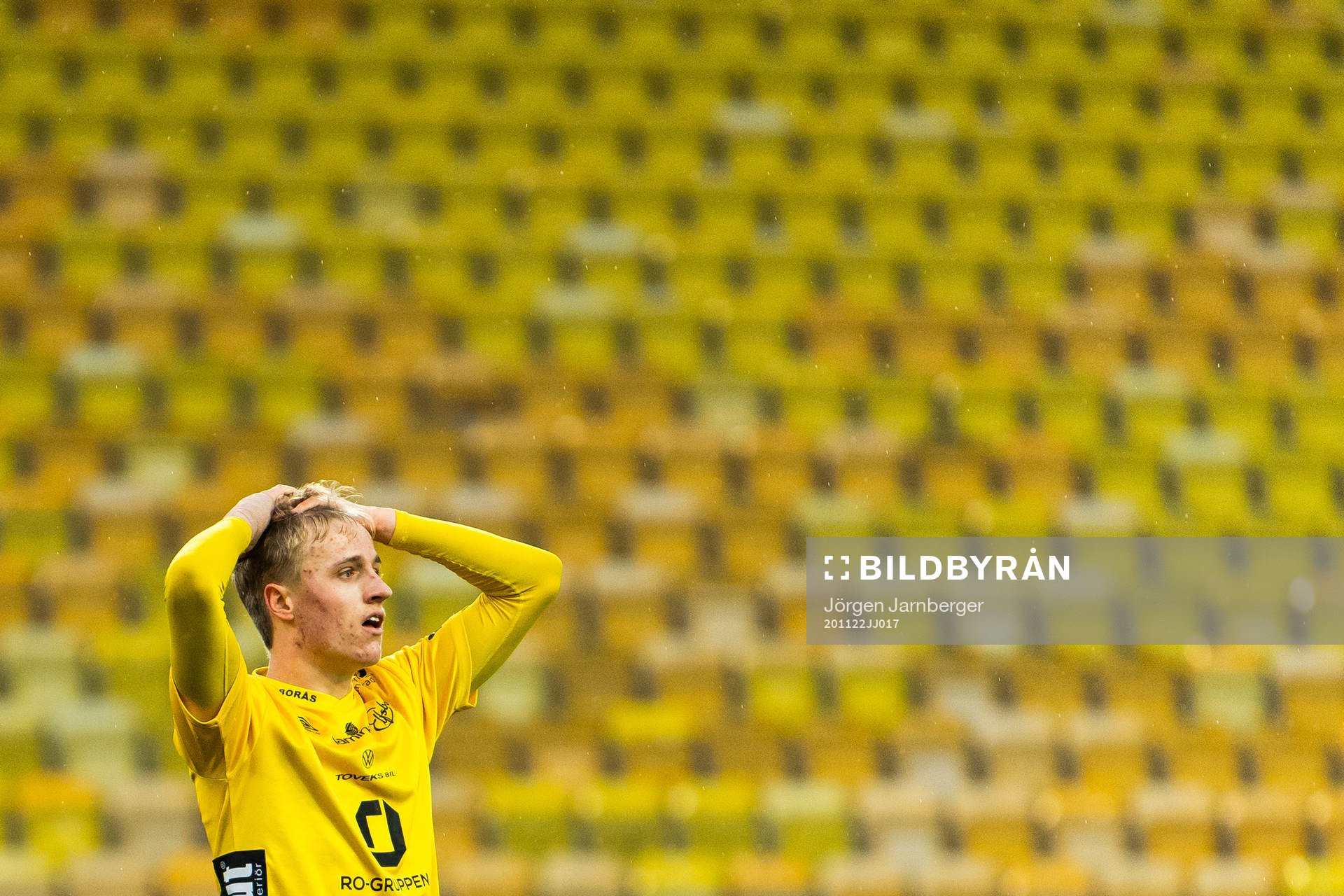 Elfsborgs Jeppe Møldrup Okkels deppar