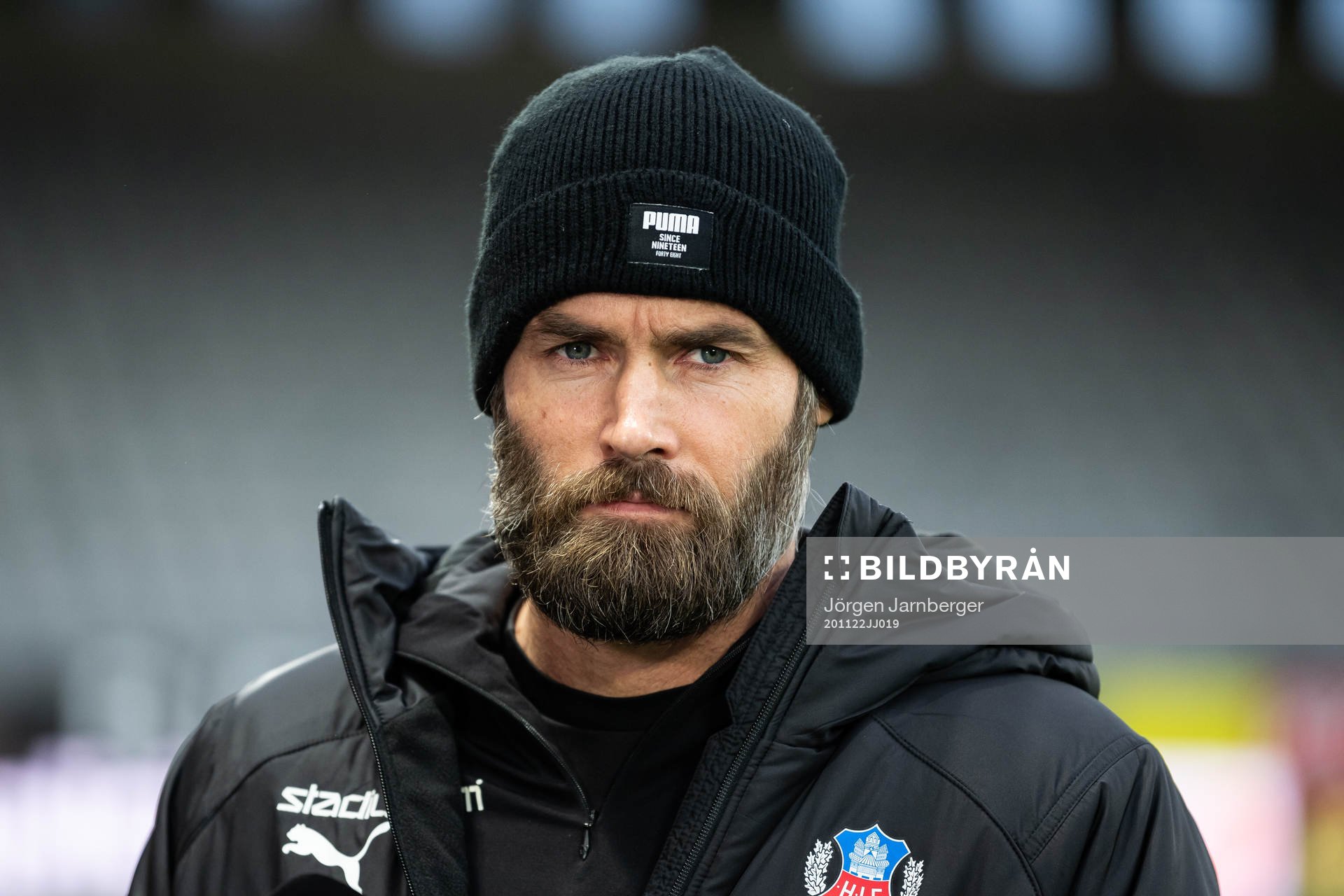 Helsingborgs tränare Olof Mellberg