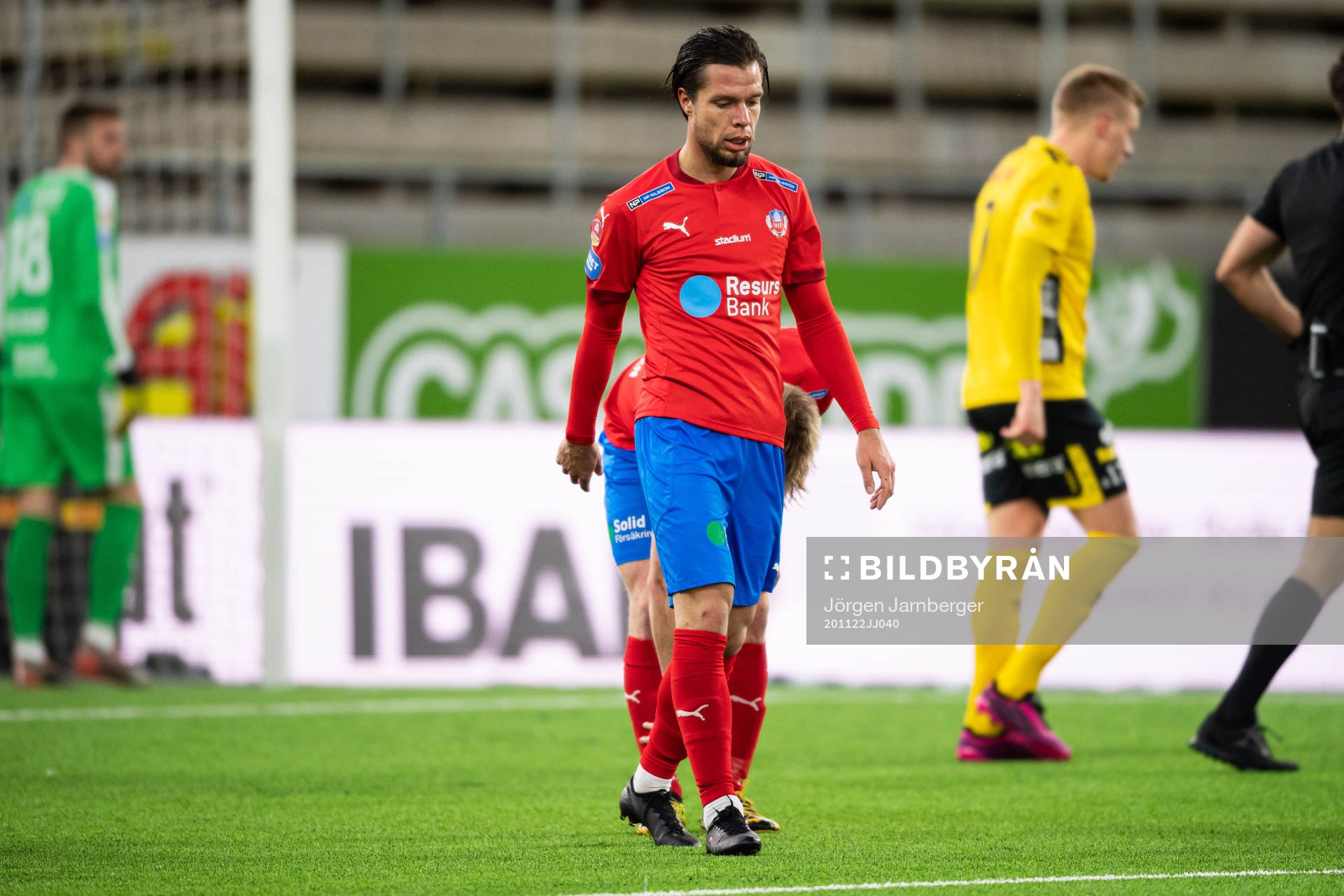 Helsingborgs Erik Figueroa deppar
