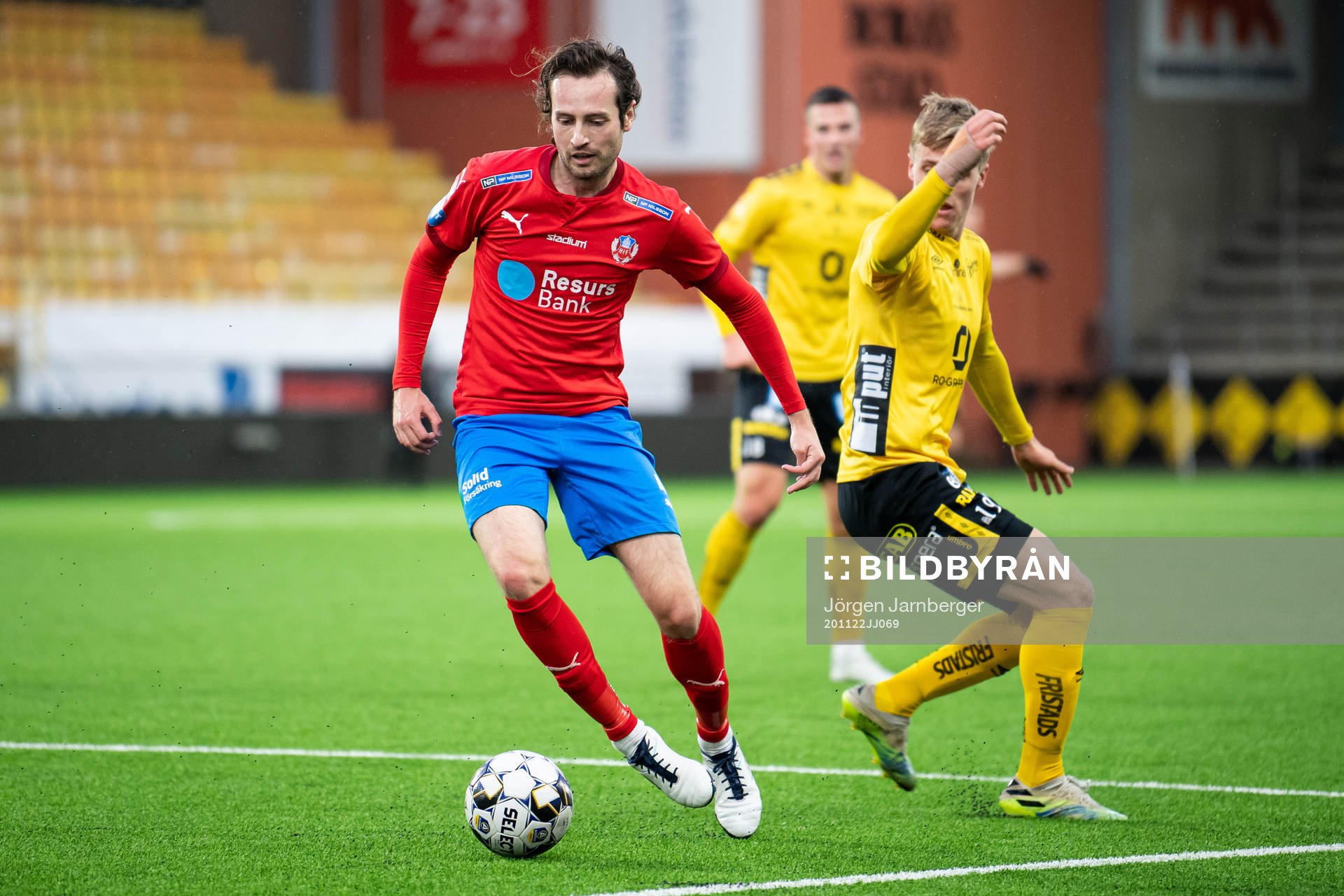 Helsingborgs Mikkel Diskerud och Elfsborgs Jeppe Møldrup
