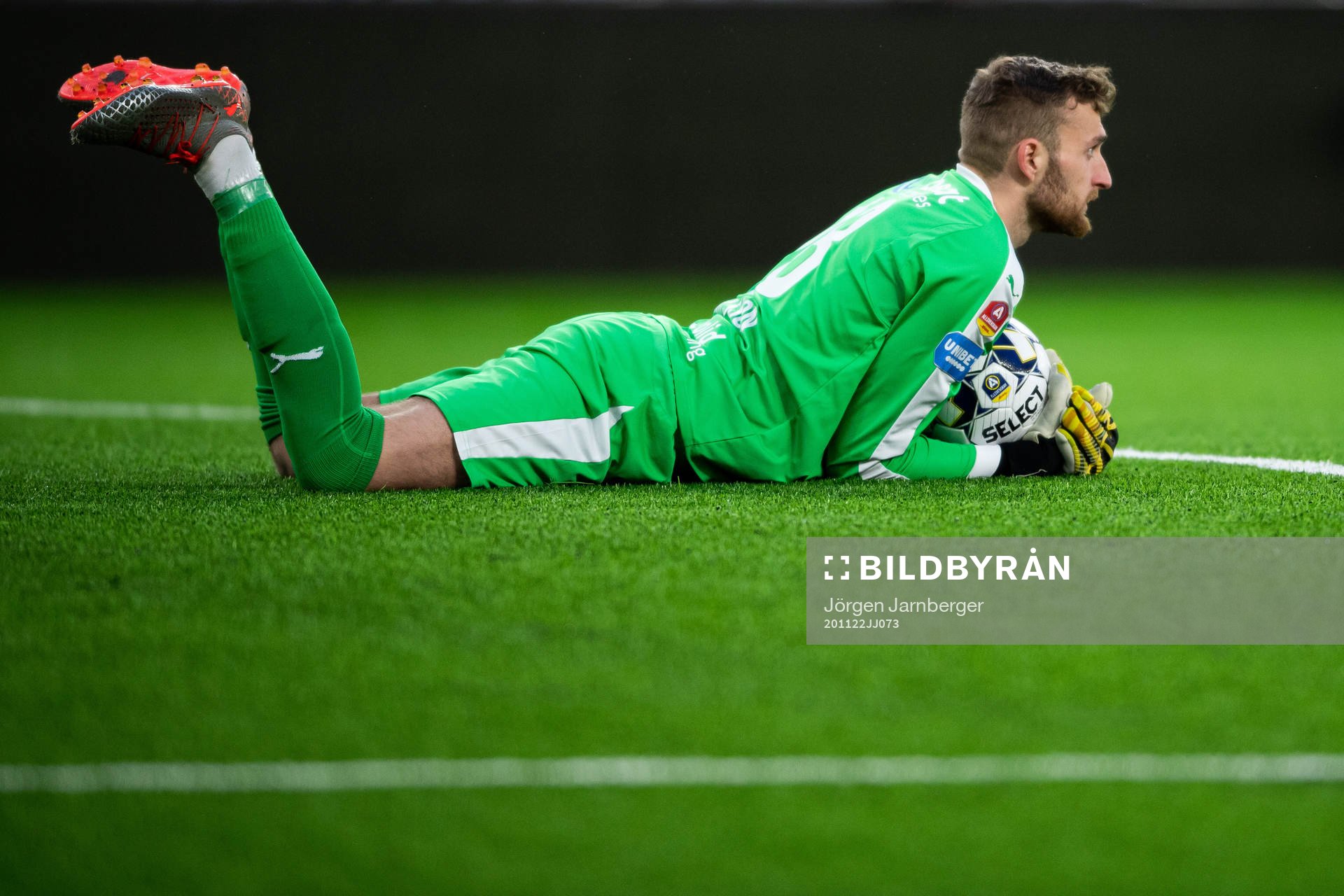 Helsingborgs målvakt Alexander Nilsson
