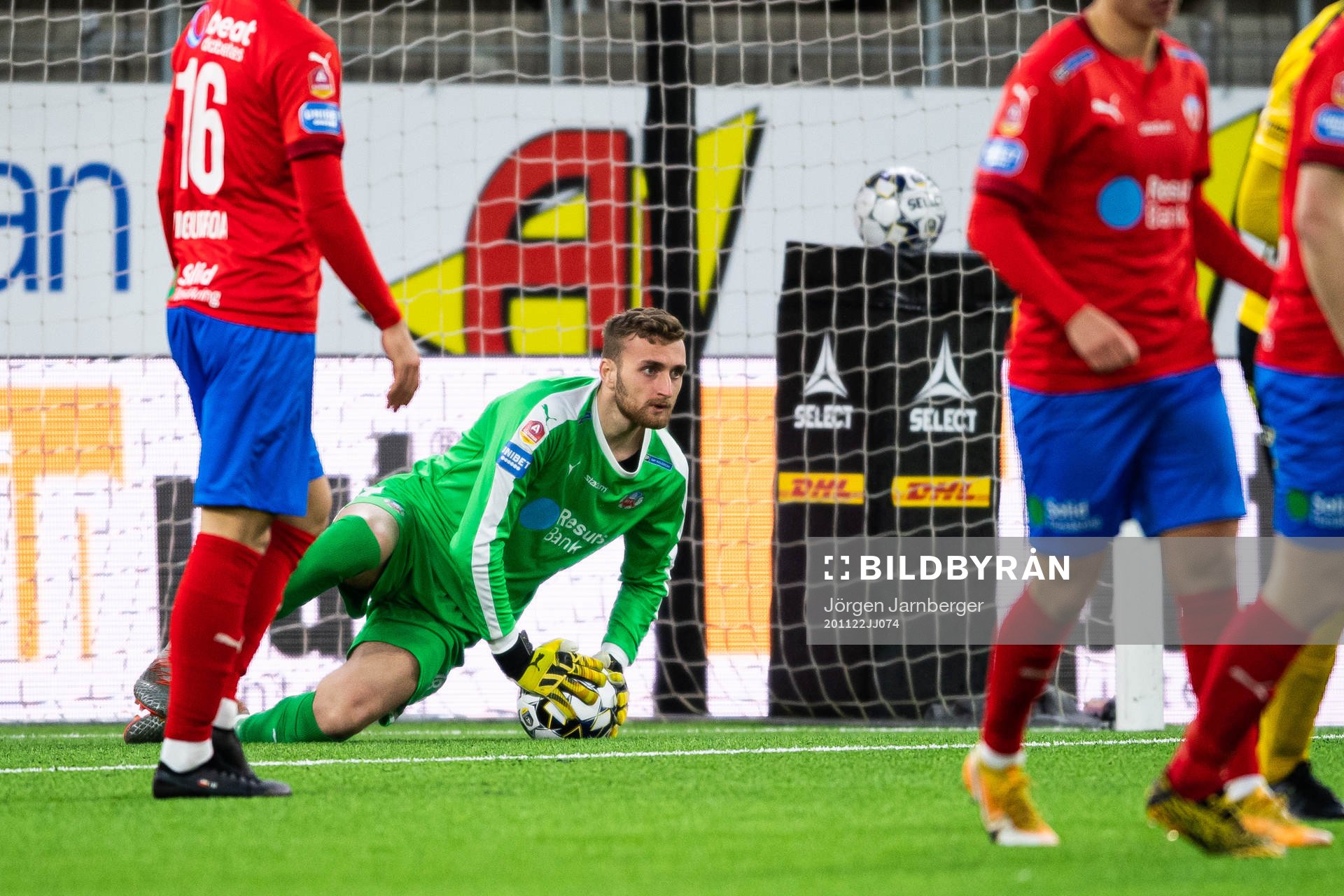 Helsingborgs målvakt Alexander Nilsson