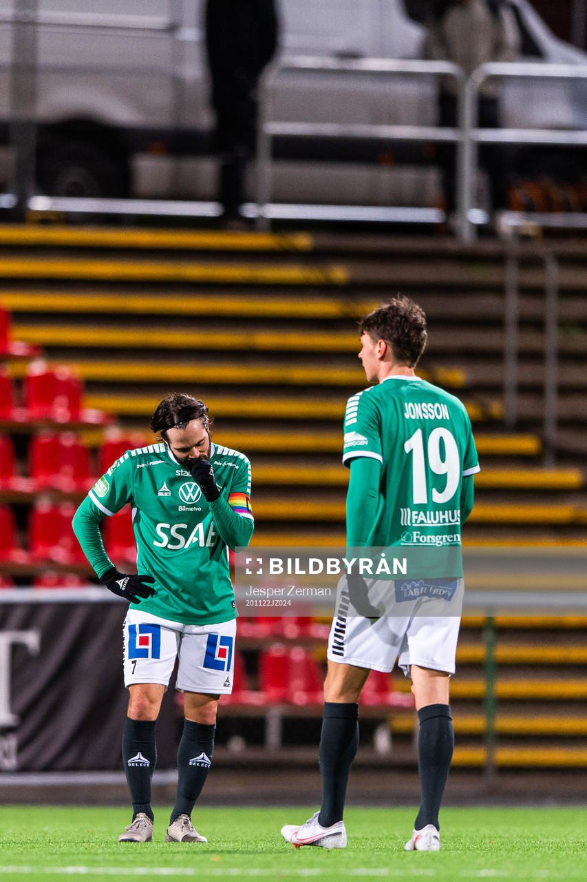 Brages Robbin Sellin och Pontus Jonsson deppar