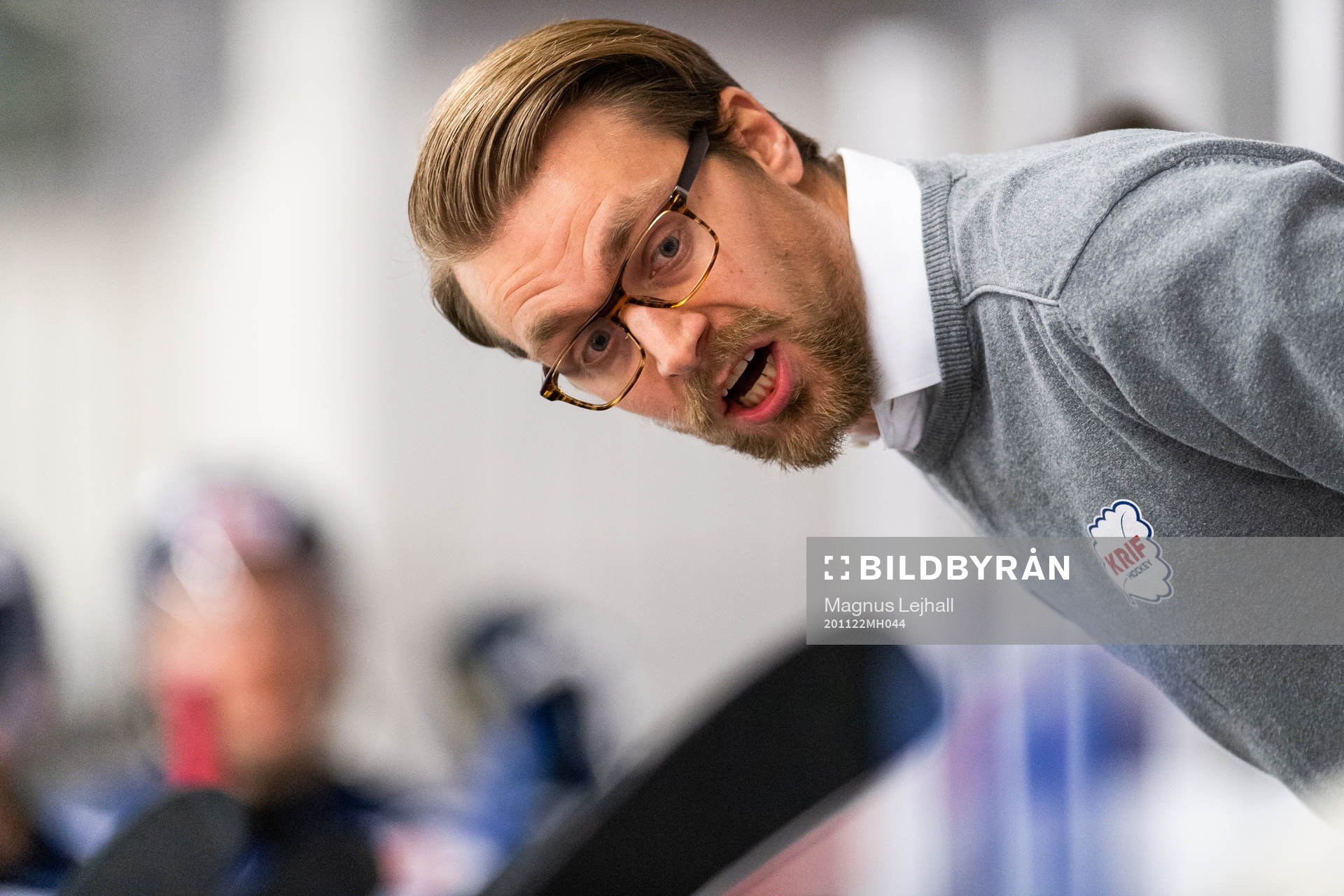 Kallinges tränare Emil Ivansson
