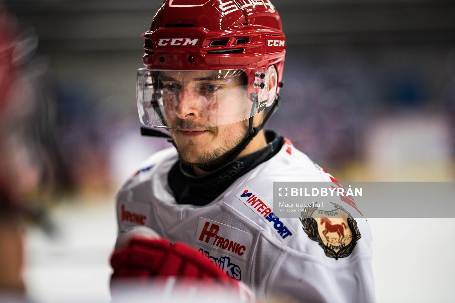 Trojas Niklas Enberg jublar
