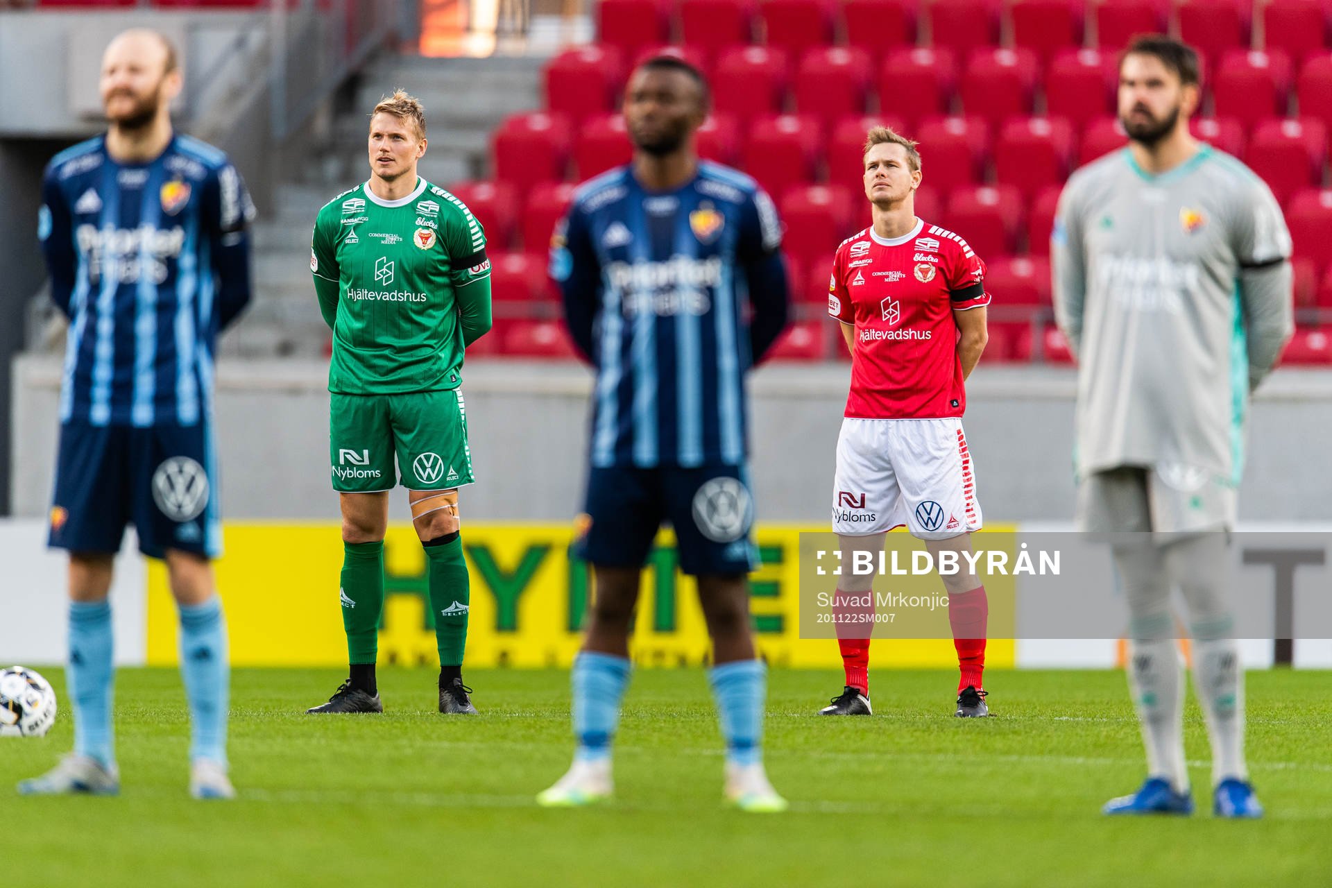 Kalmars och Djurgårdens spelare