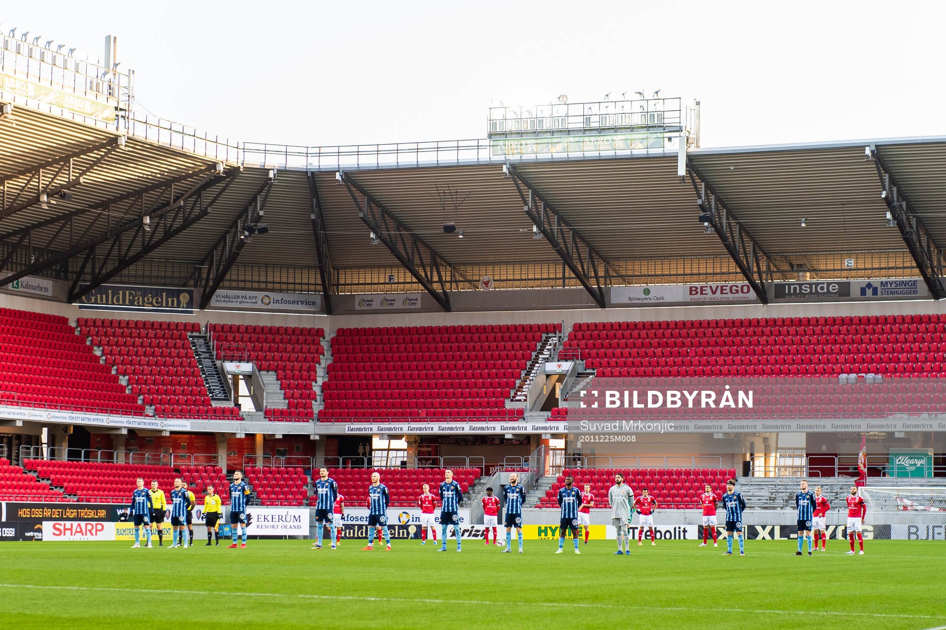 Kalmars och Djurgårdens spelare