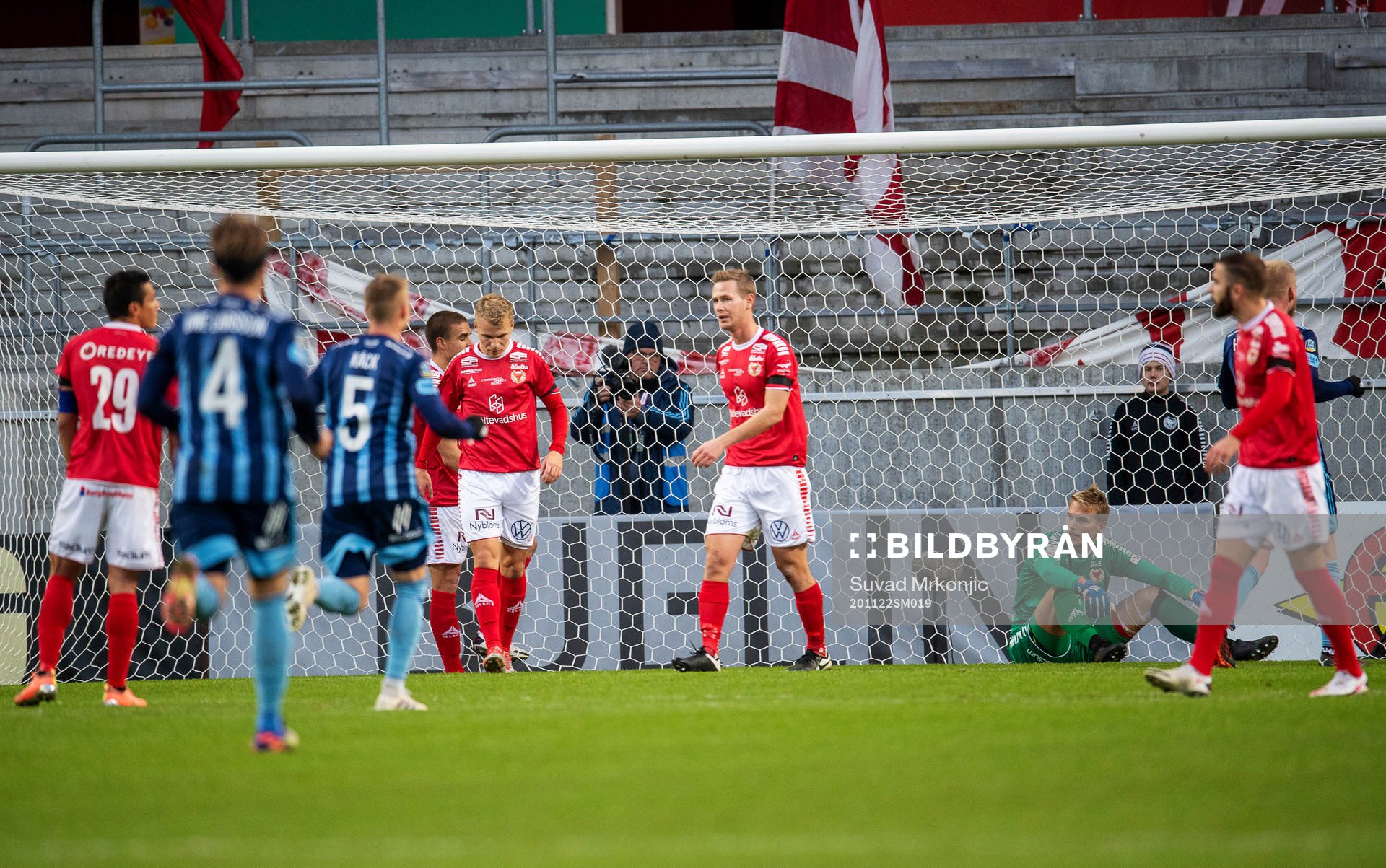 Kalmars spelare deppar
