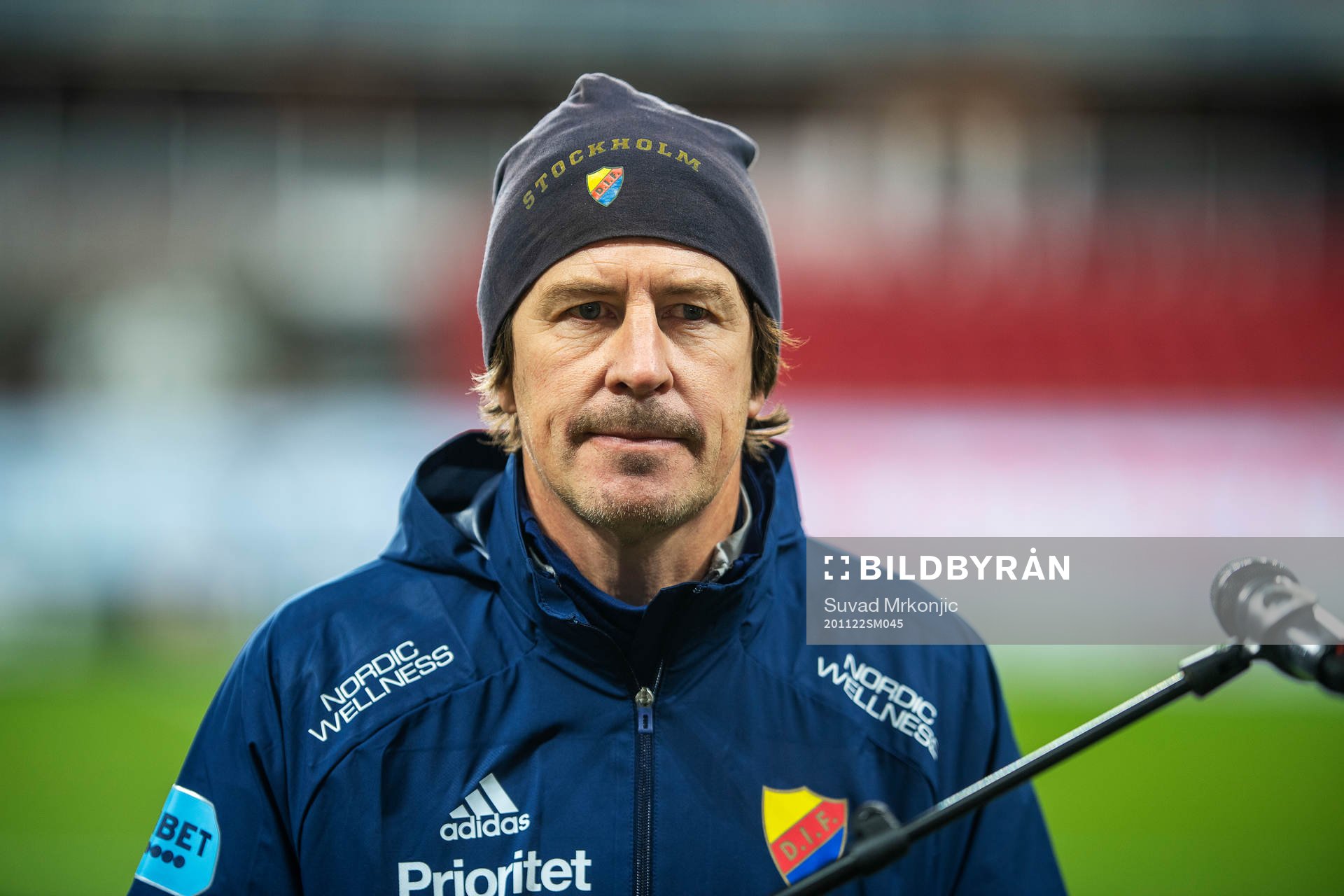 Djurgårdens tränare Thomas Lagerlöf