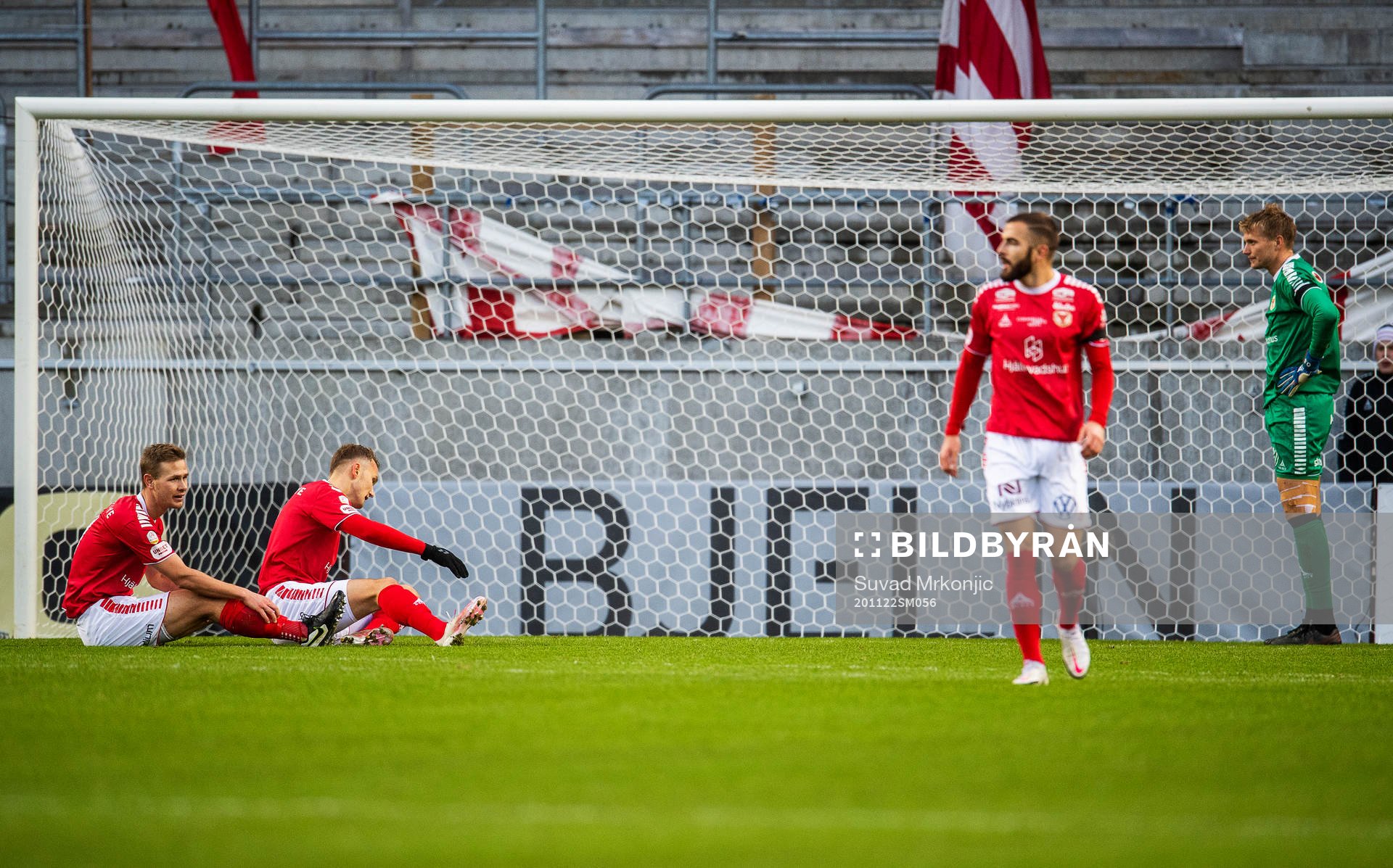 Kalmars spelare deppar