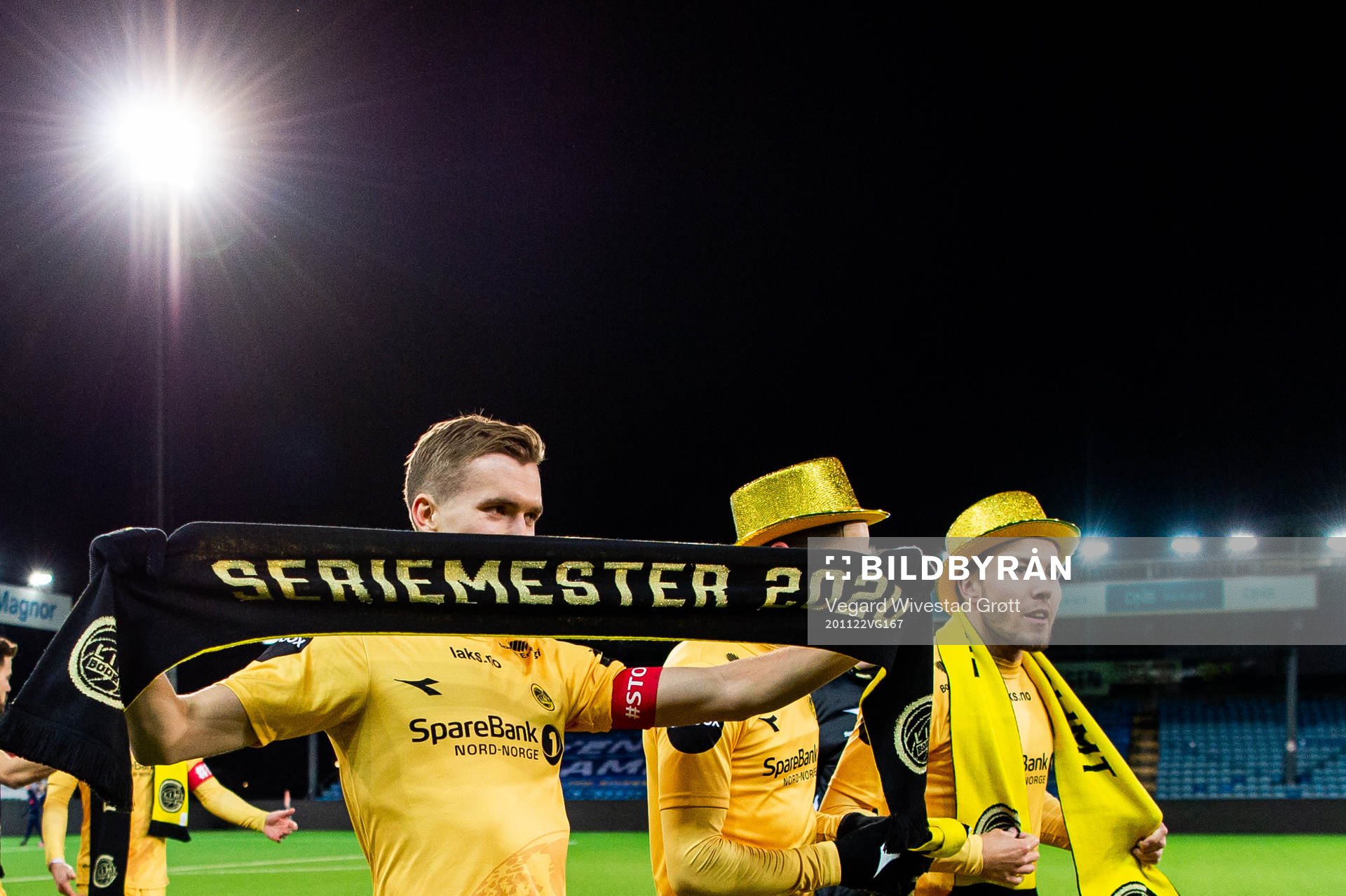 Morten Konradsen of Bodø/Glimt celebrates