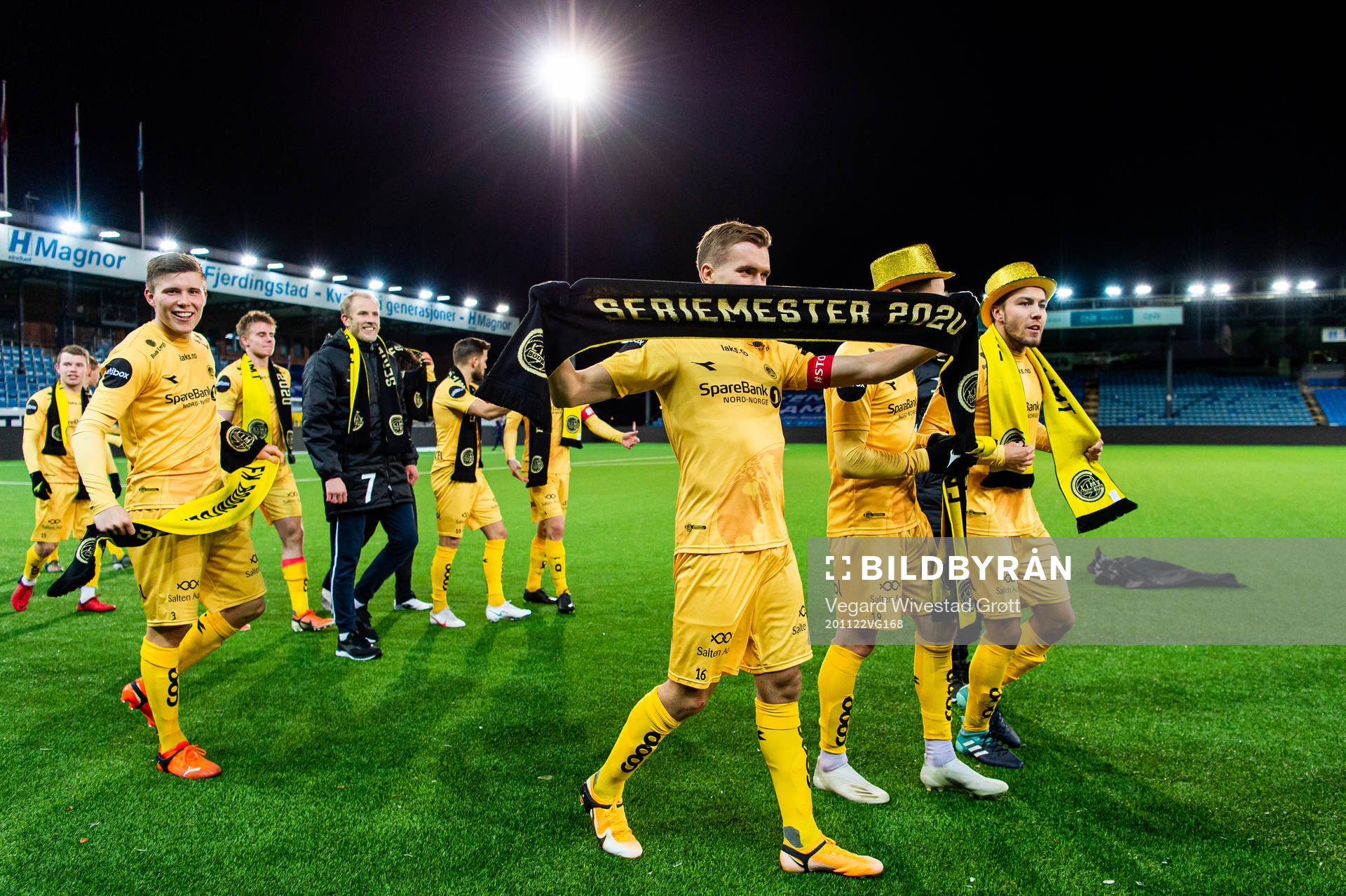 Morten Konradsen of Bodø/Glimt celebrates