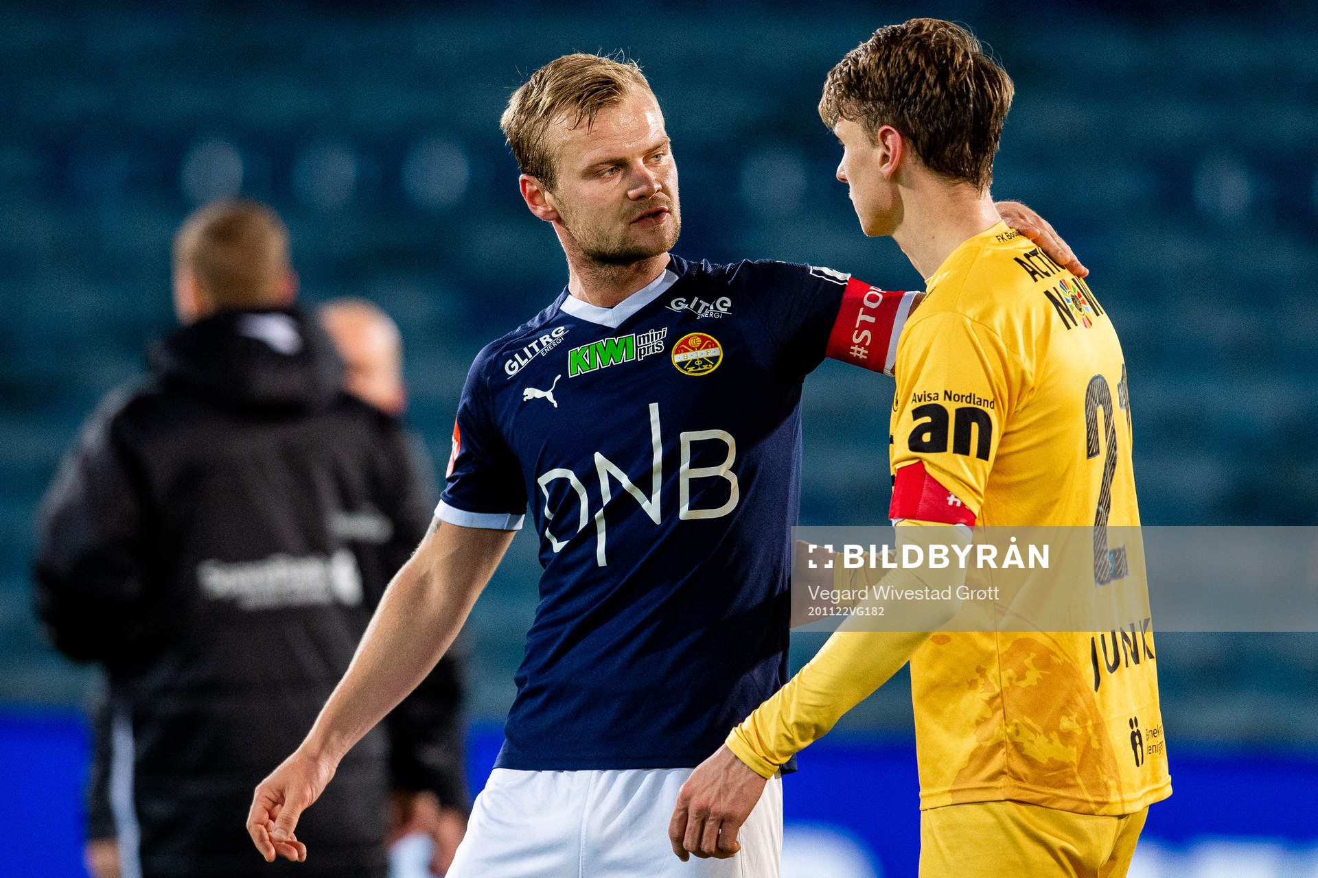 Herman Stengel and Kasper Junker of Bodø/Glimt