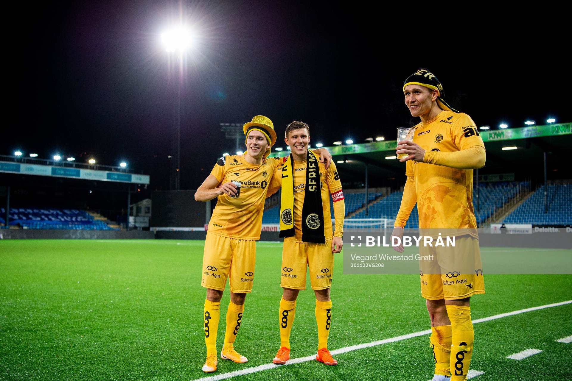 Morten Konradsen, Alfons Sampsted and Ola Solbakken of