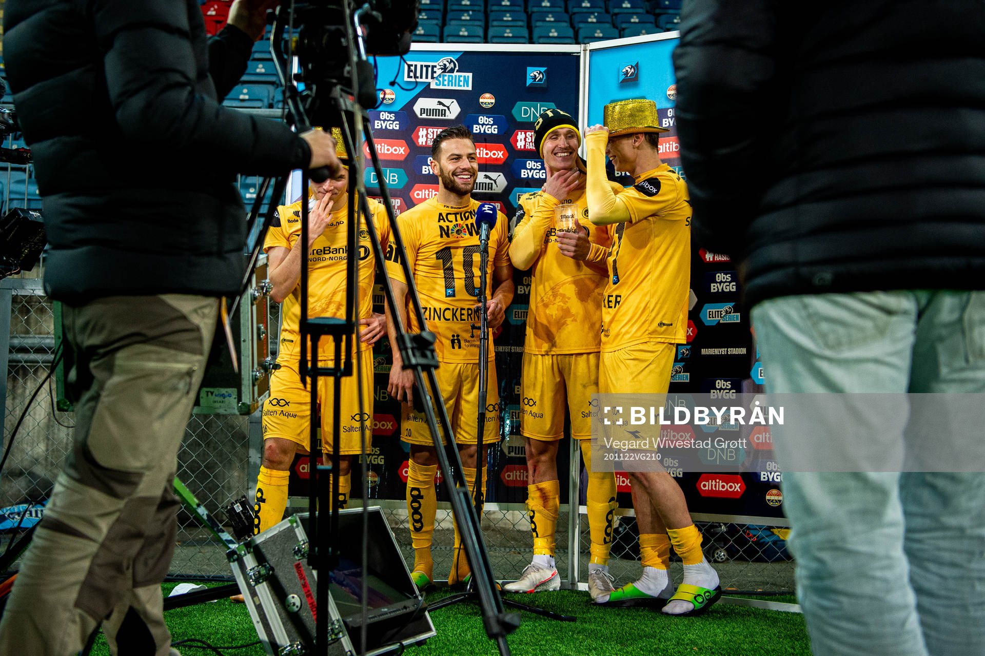 Philip Zinckernagel, Ola Solbakken and Kasper Junker of