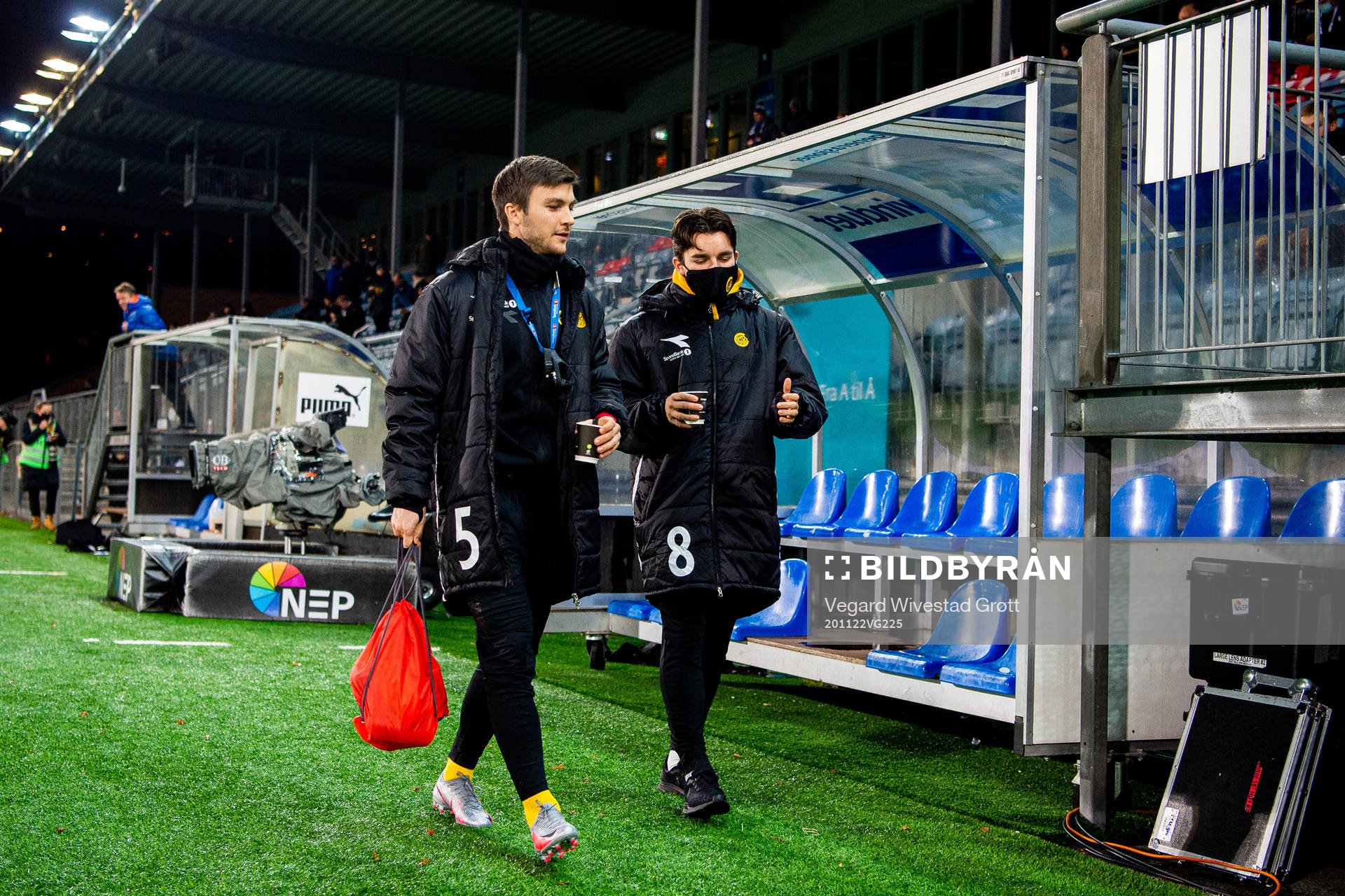 Aleksander Foosnæs and Hugo Vegard Vetlesen of Bodø/Glimt
