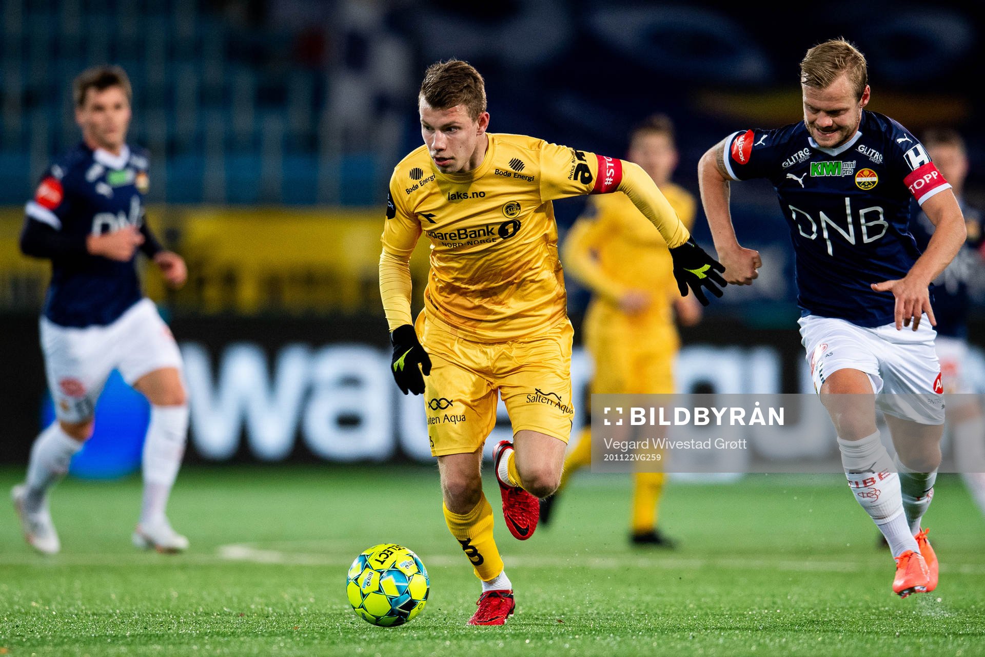 Runar Hauge of Bodø/Glimt and Herman Stengel of