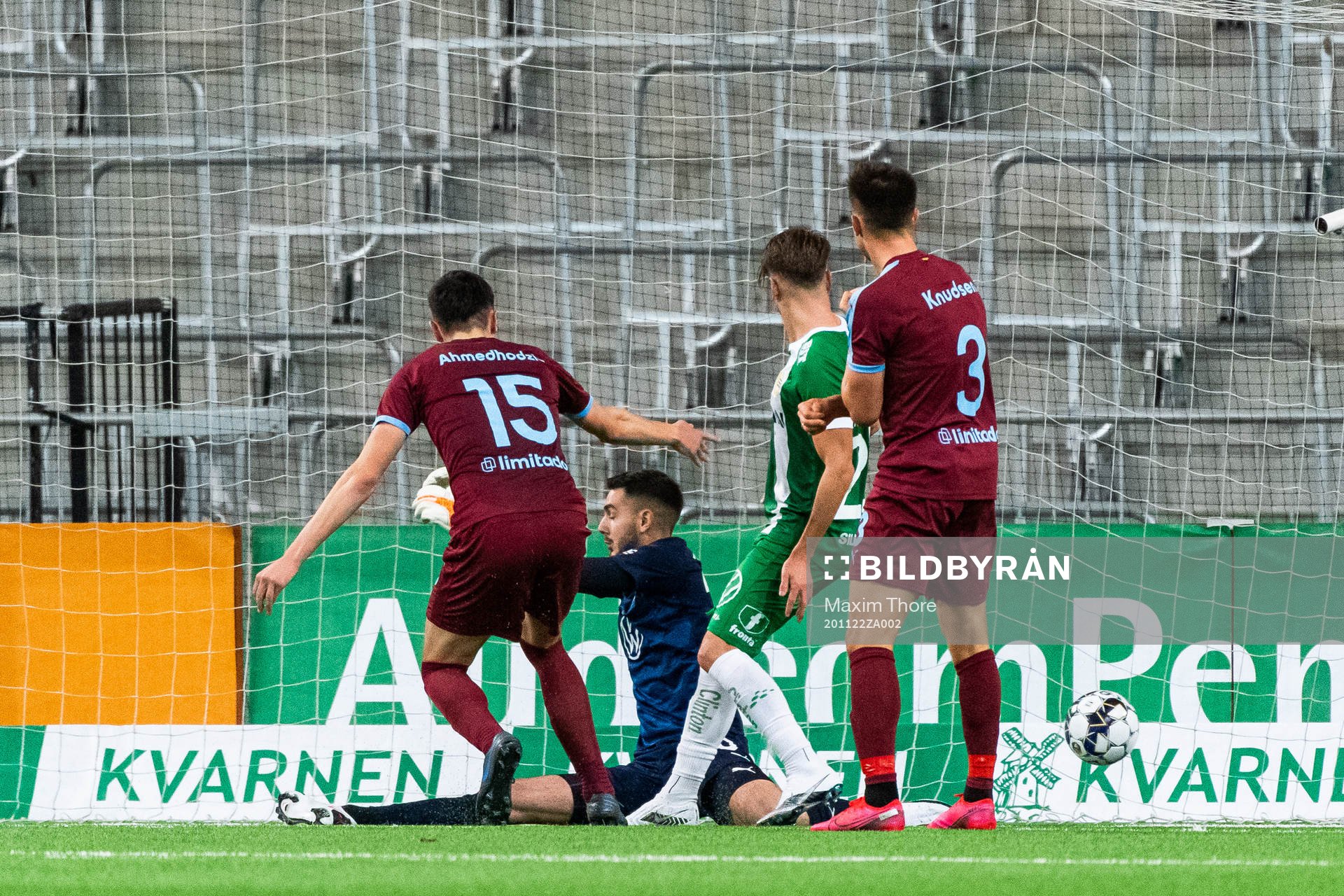 Hammarbys Alexander Kacaniklic gör 2-2 bakom Malmö FFs
