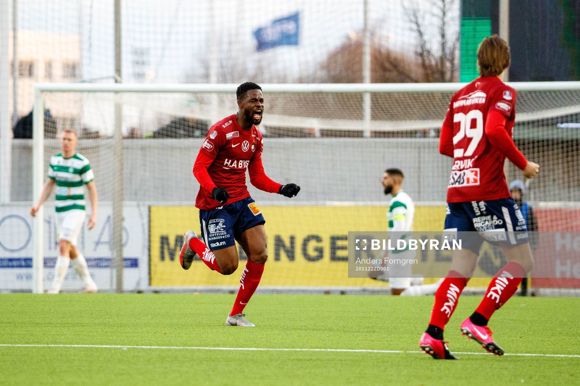 Örgrytes Abdoul Razak och Danny Ervik