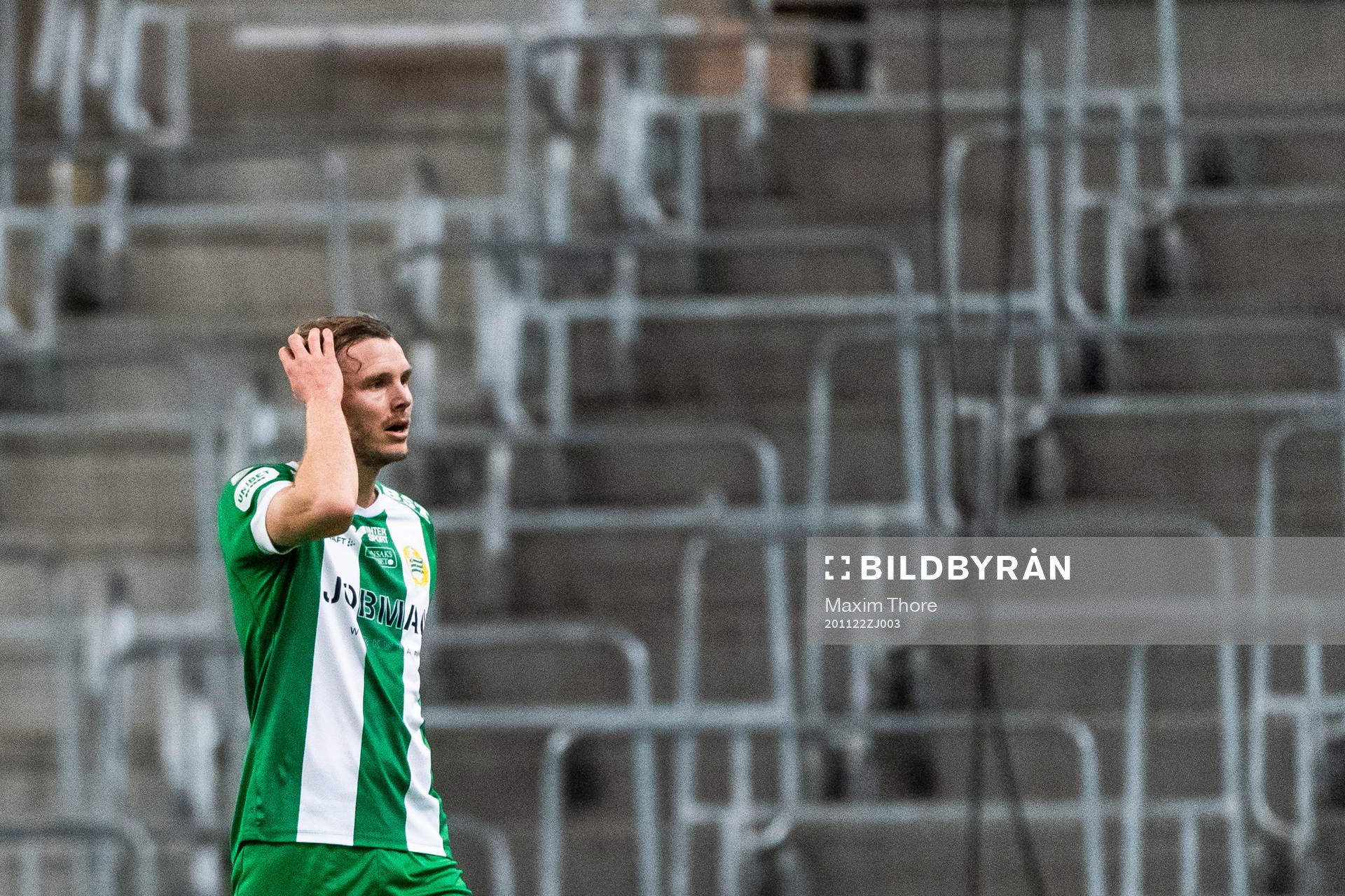 Hammarbys Richard Magyar deppar