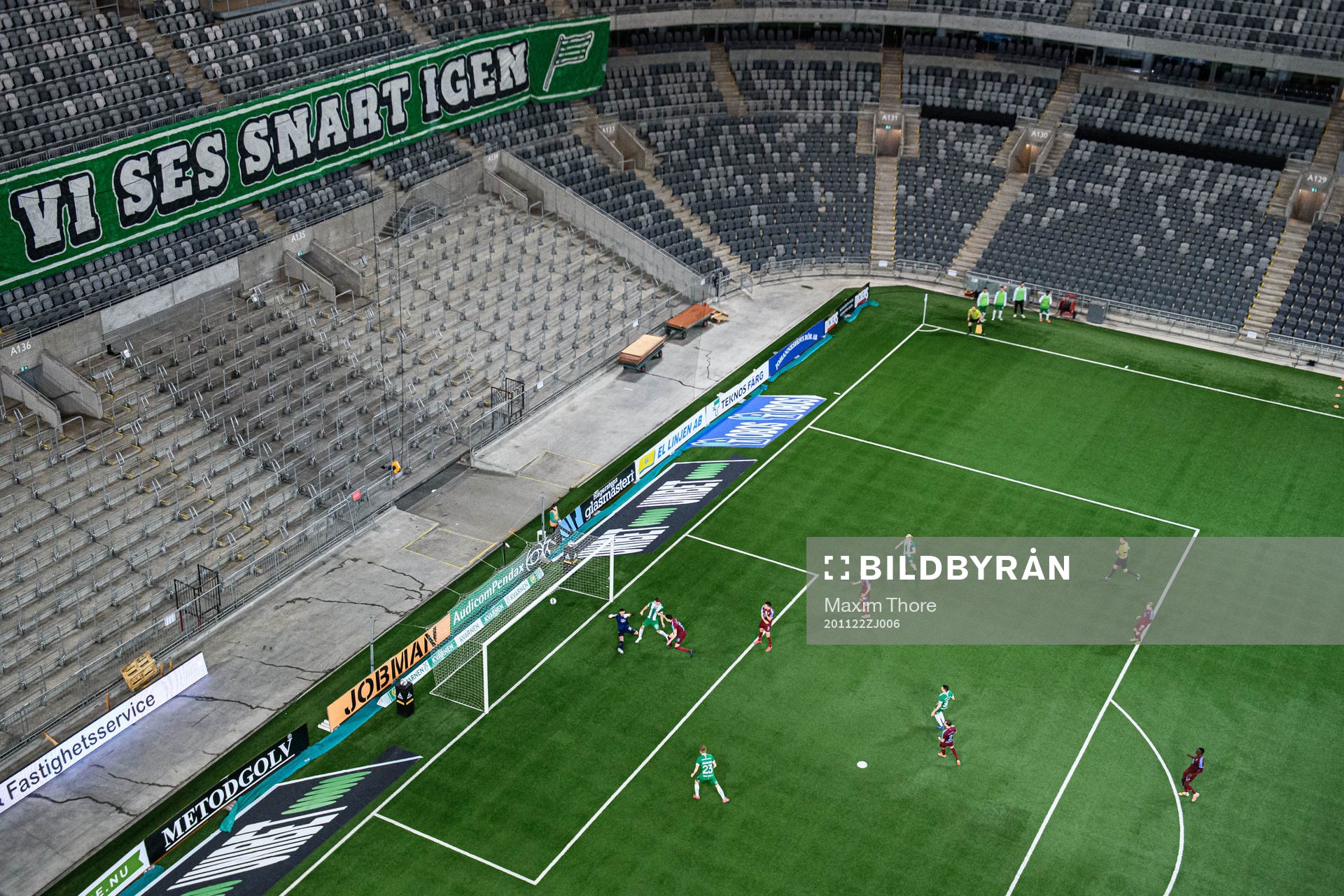 Hammarbys Alexander Kacaniklic gör 2-2 bakom Malmö FFs