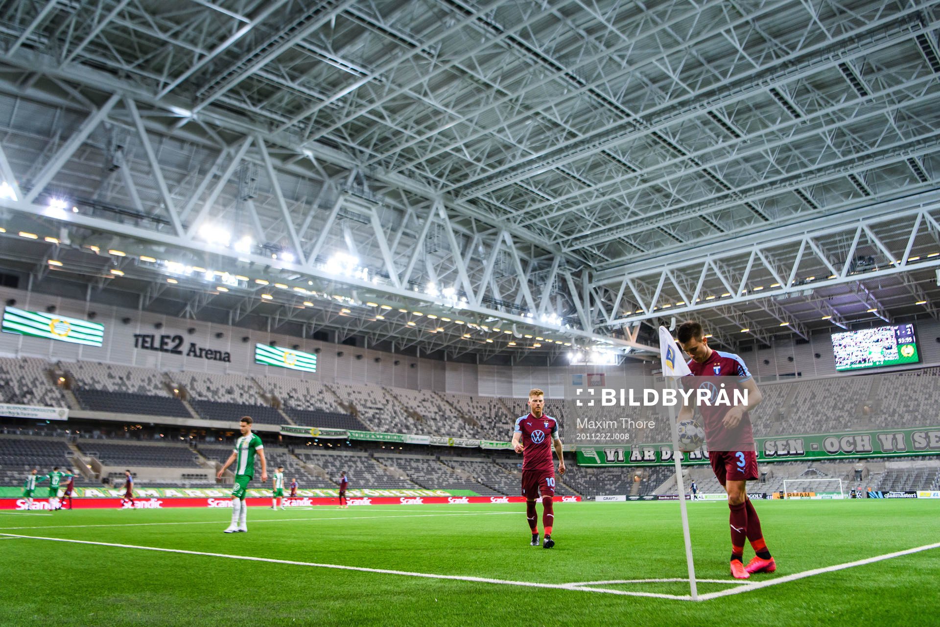 Malmö FFs Anders Christiansen och Jonas Knudsen
