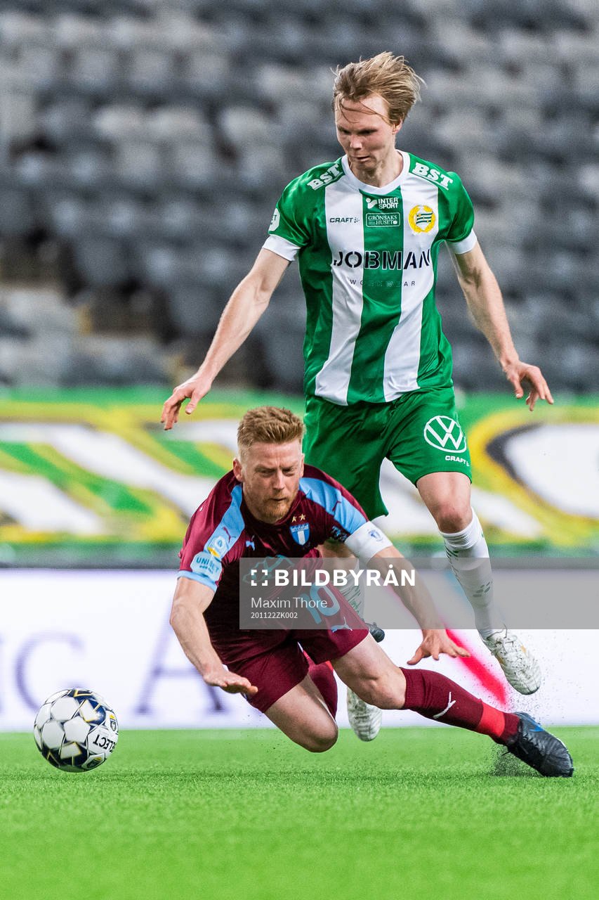 Malmö FFs Anders Christiansen faller