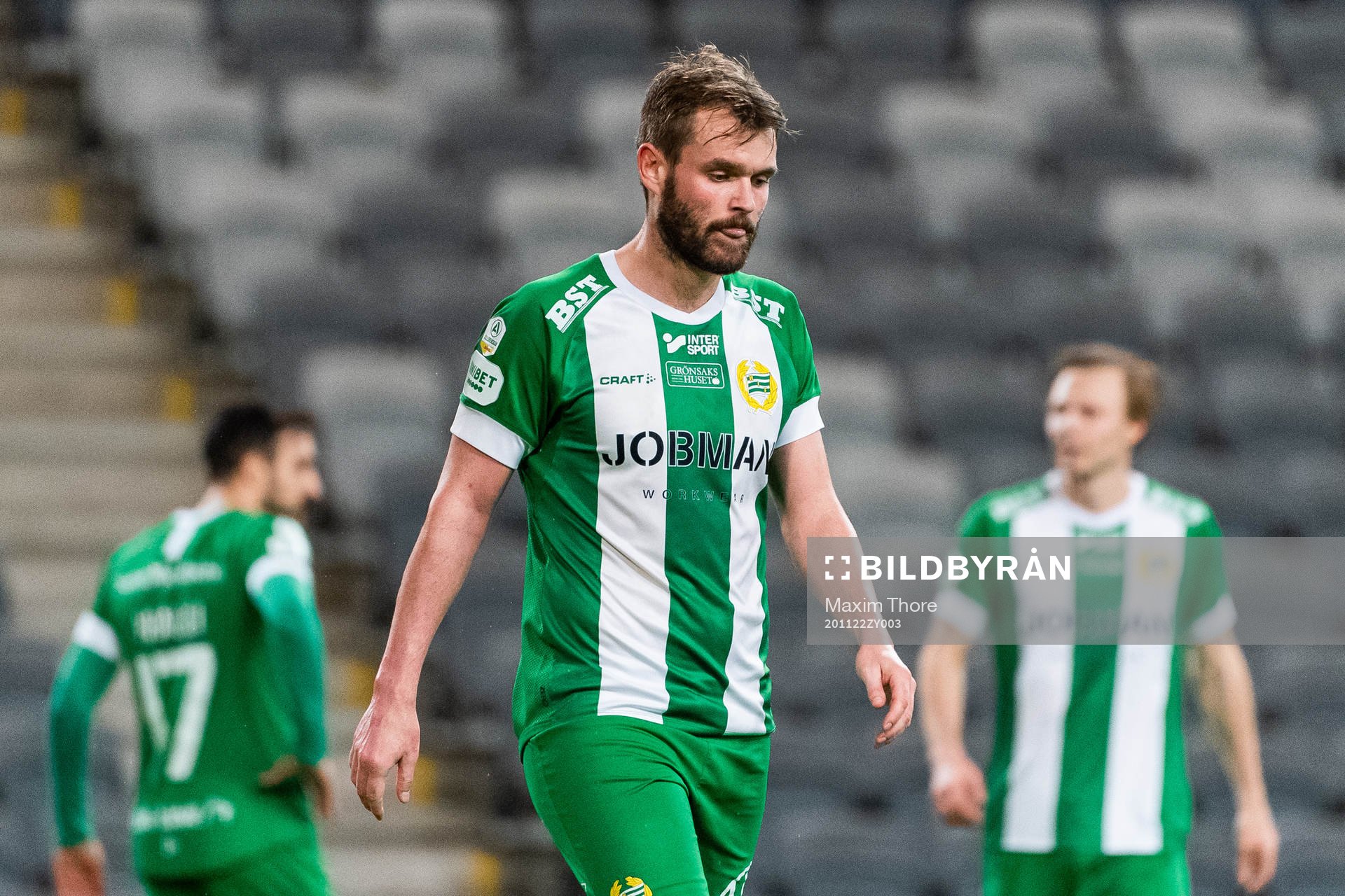 Hammarbys Mads Fenger Nielsen deppar