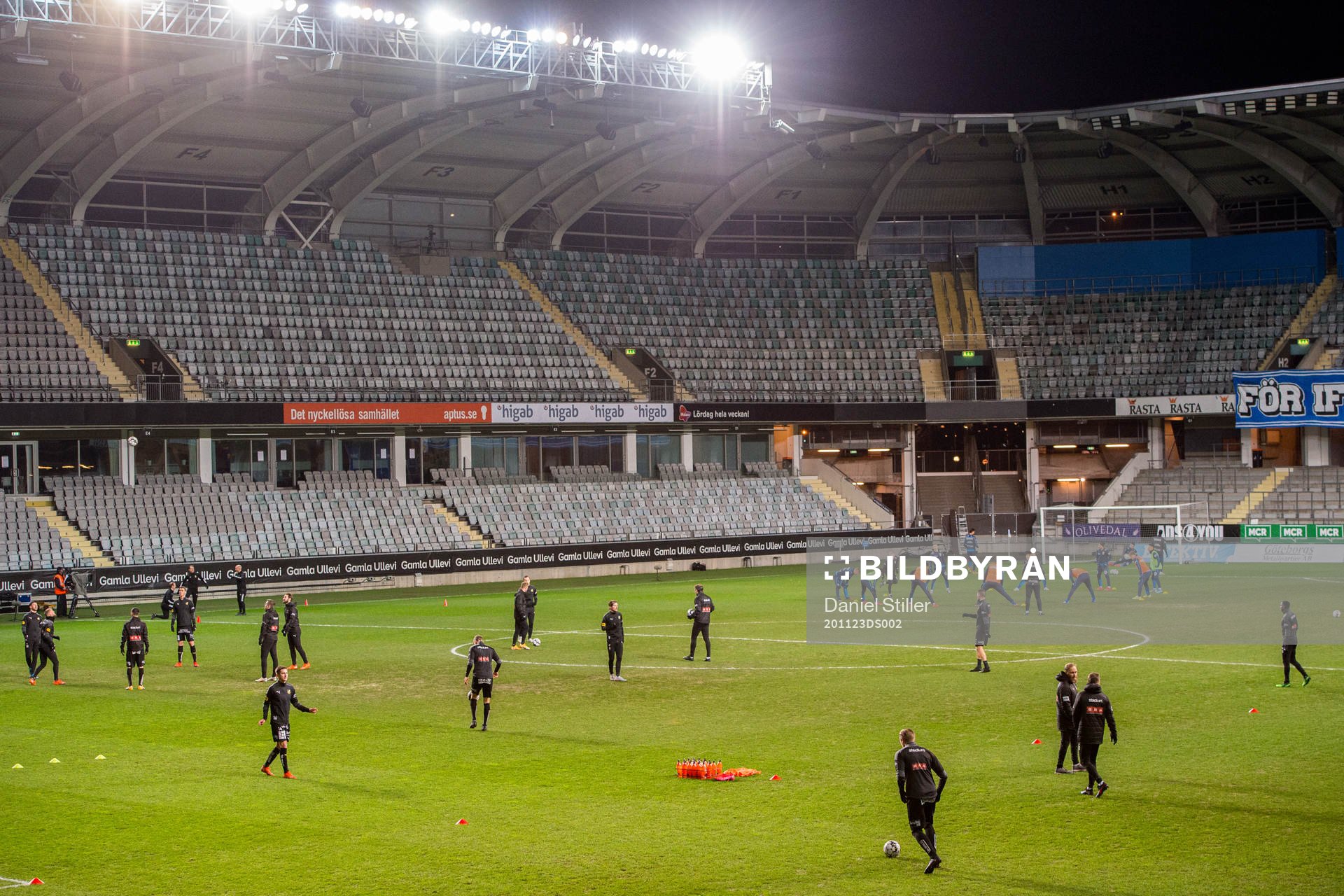 Lagen värmer upp på Gamla Ullevi