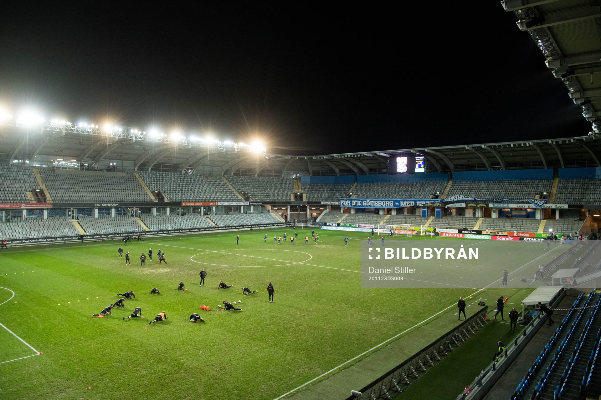 Lagen värmer upp på Gamla Ullevi