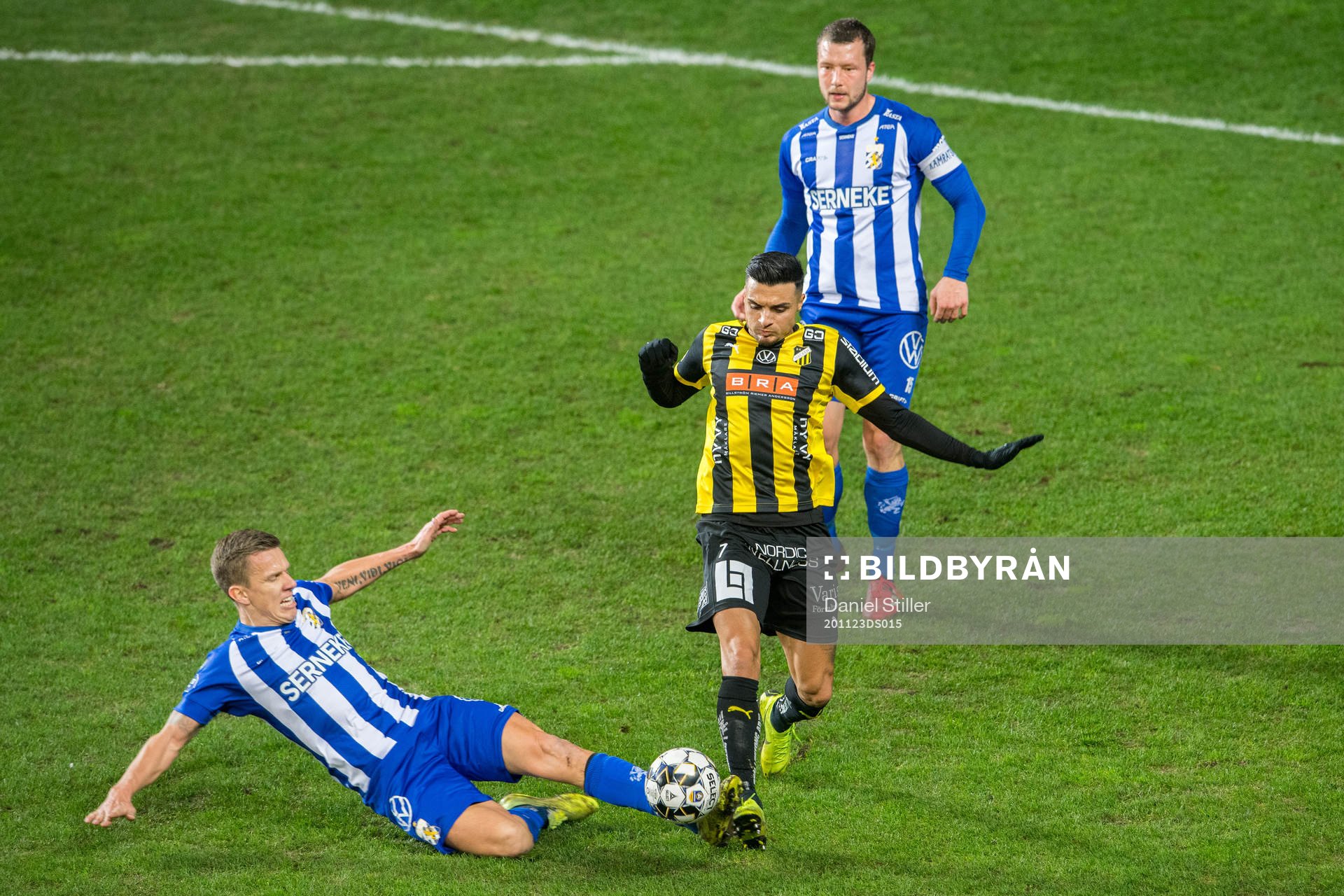 IFK Göteborg Pontus Wernbloom och Jakob Johansson mot
