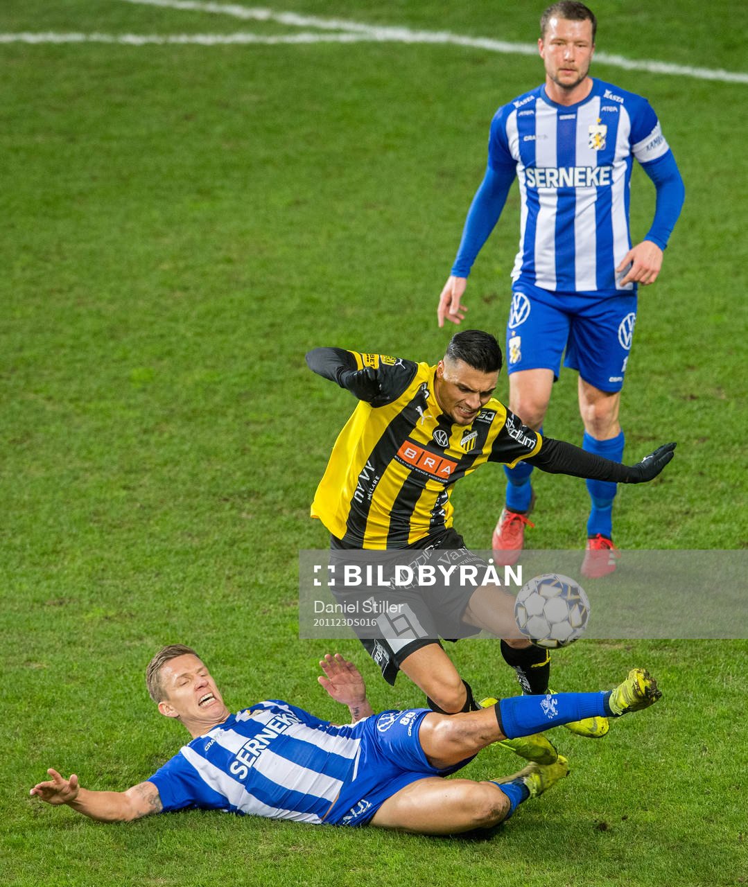 IFK Göteborg Pontus Wernbloom och Jakob Johansson mot
