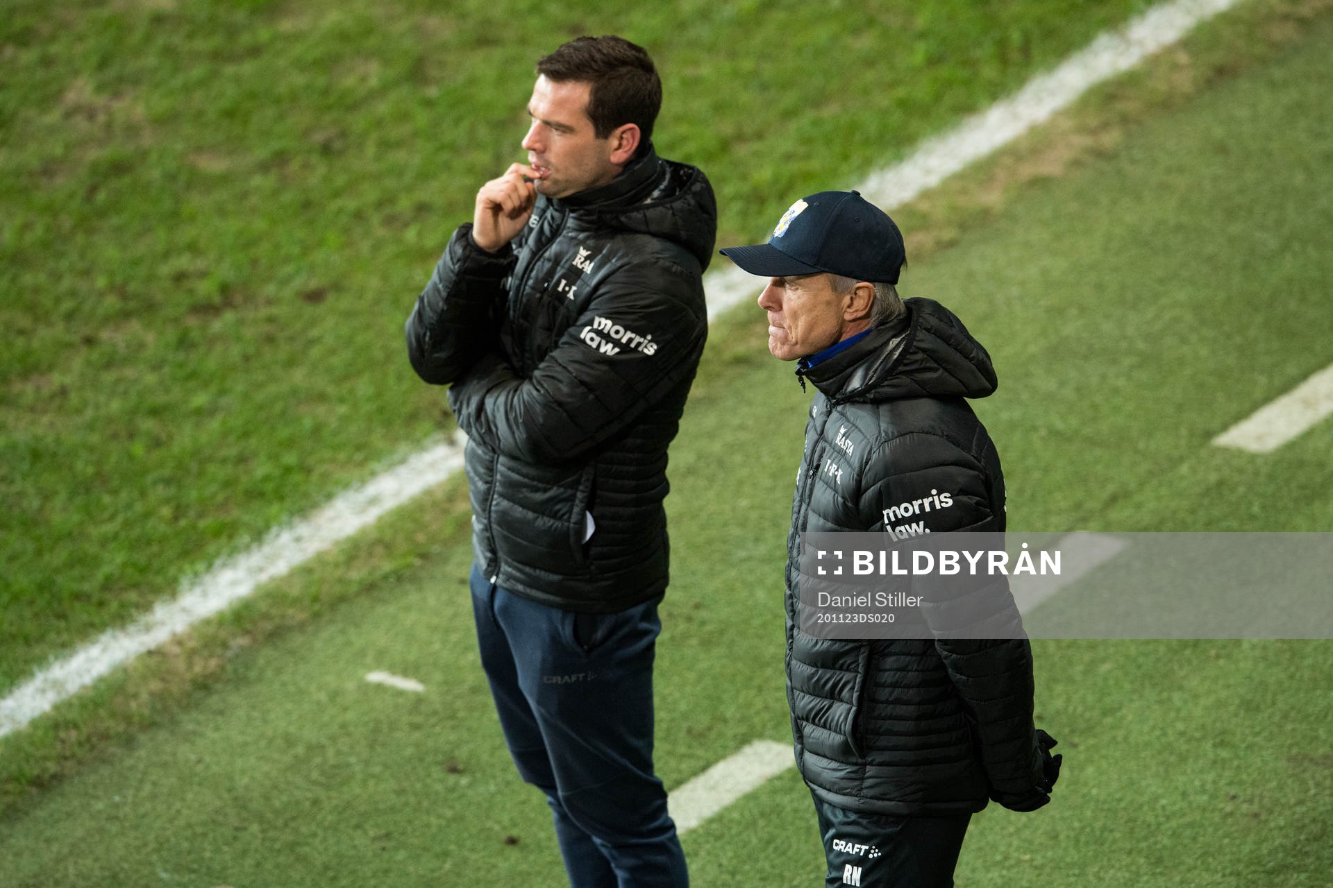 IFK Göteborg tränare Roland Nilsson och assisterande