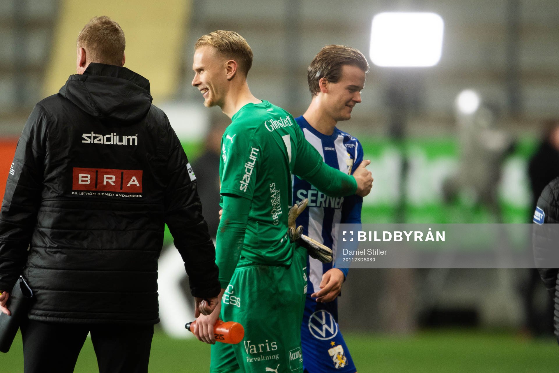 Häckens målvakt Pontus Dahlberg och IFK Göteborg August