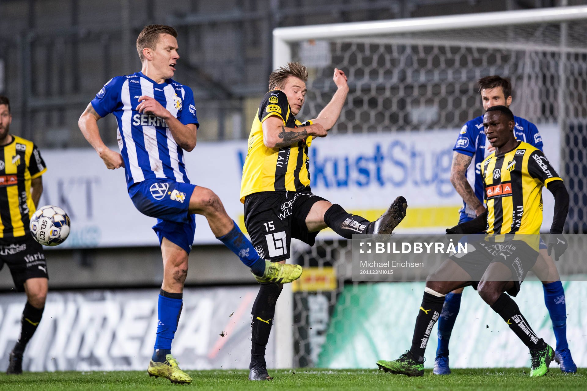 IFK Göteborg Pontus Wernbloom och Häckens Alexander