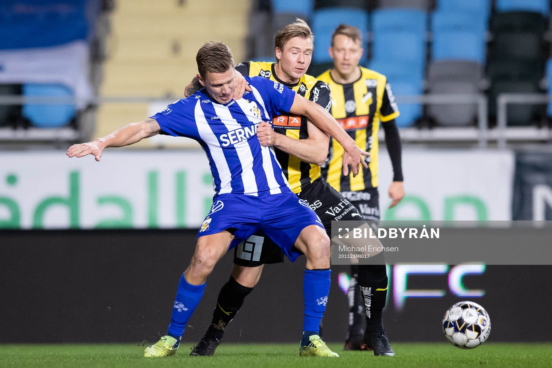 IFK Göteborg Pontus Wernbloom och Häckens Alexander