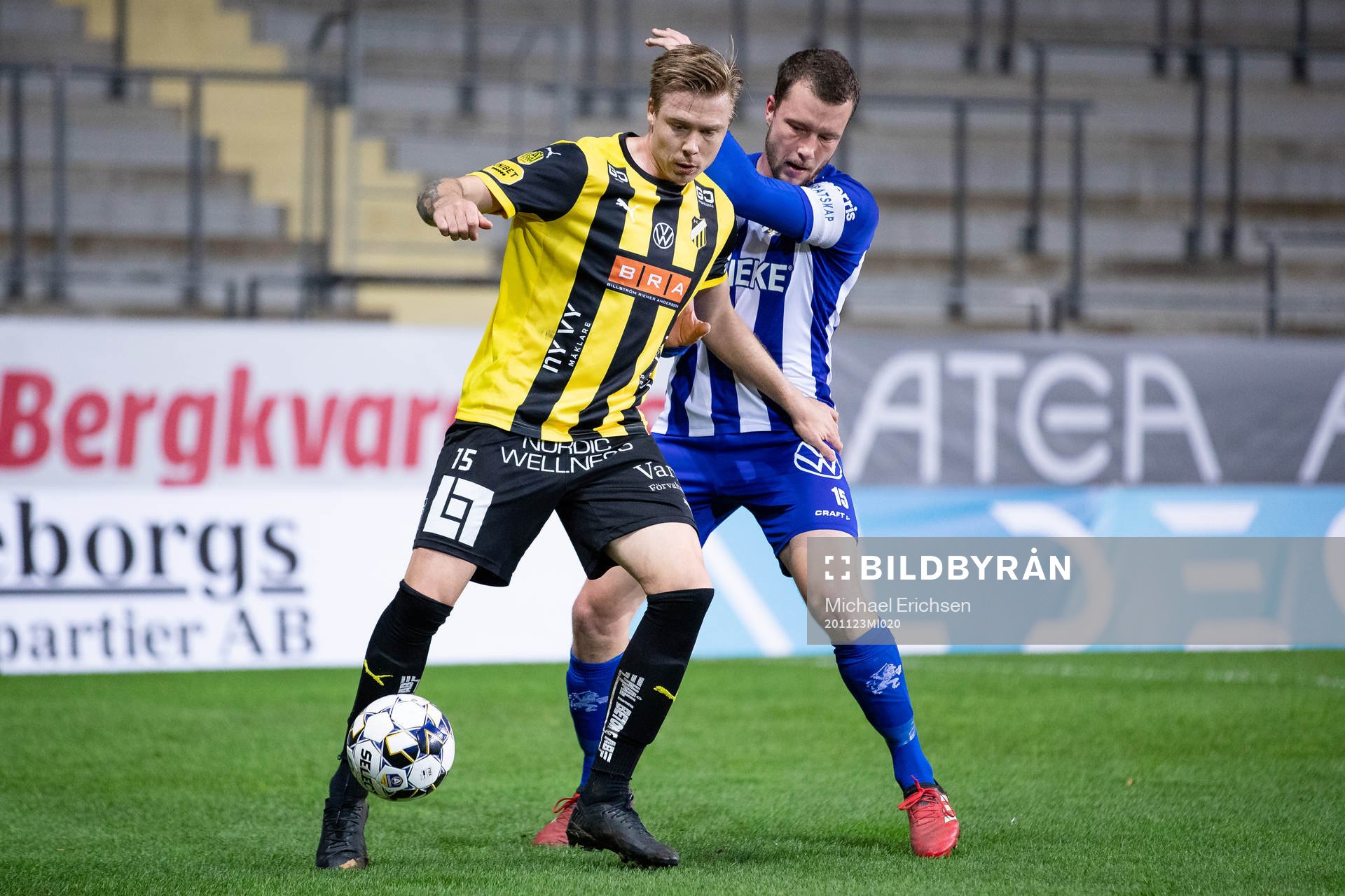 Häckens Alexander Söderlund och IFK Göteborg Jakob