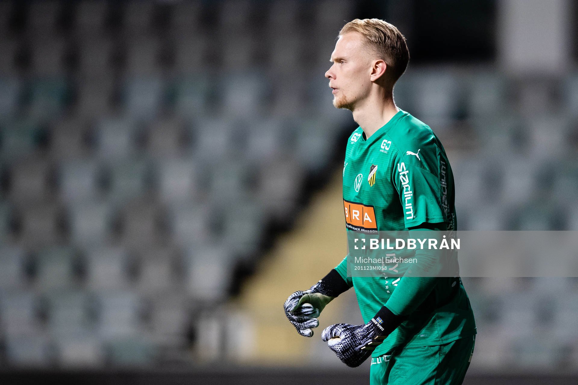 Häckens målvakt Pontus Dahlberg