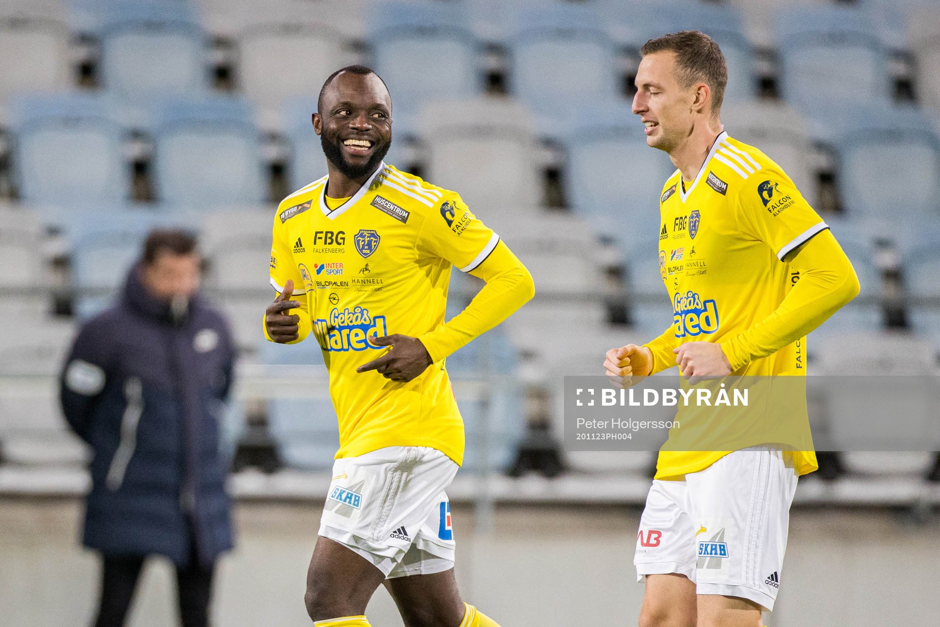 Falkenbergs John Chibuike jublar