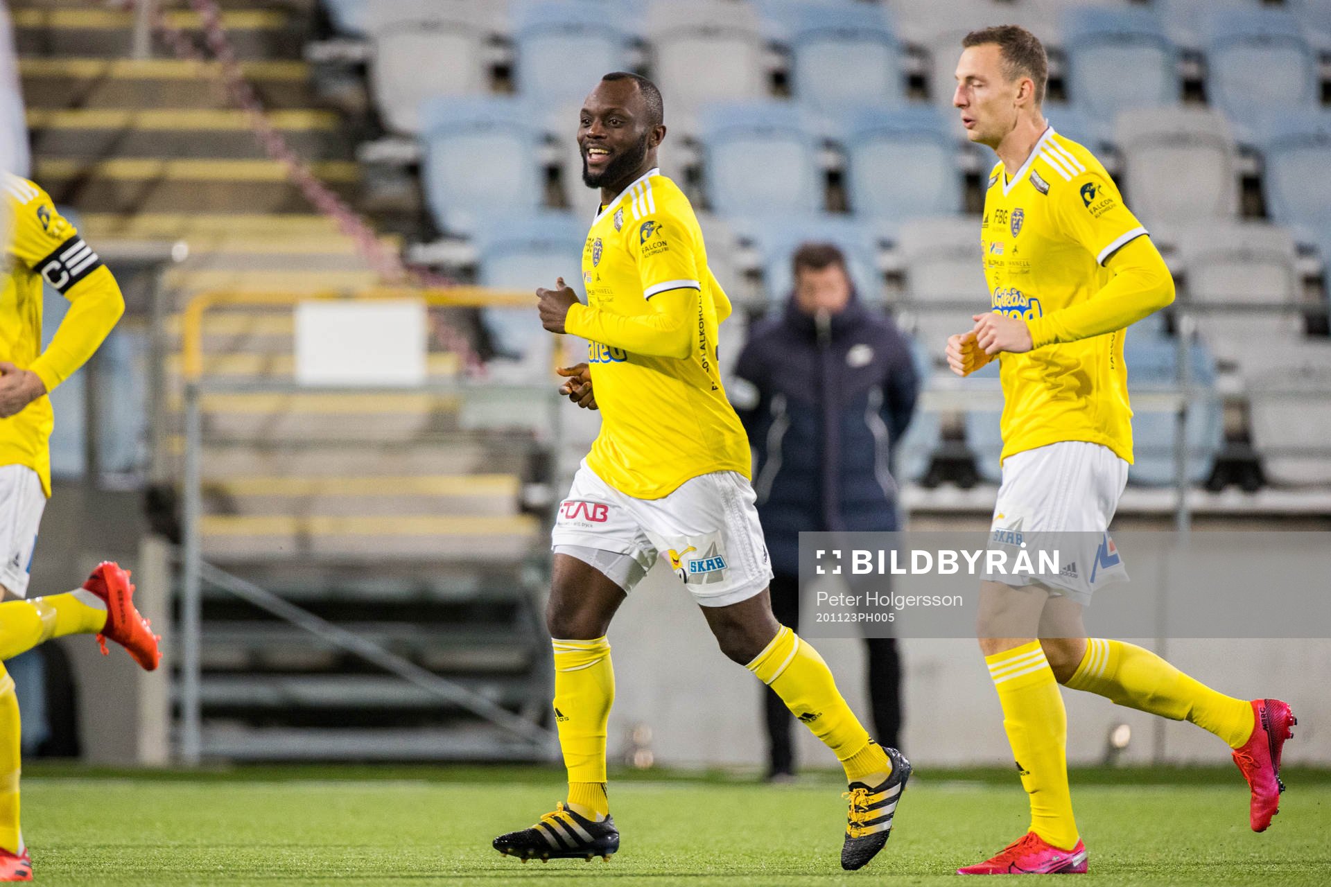Falkenbergs John Chibuike jublar