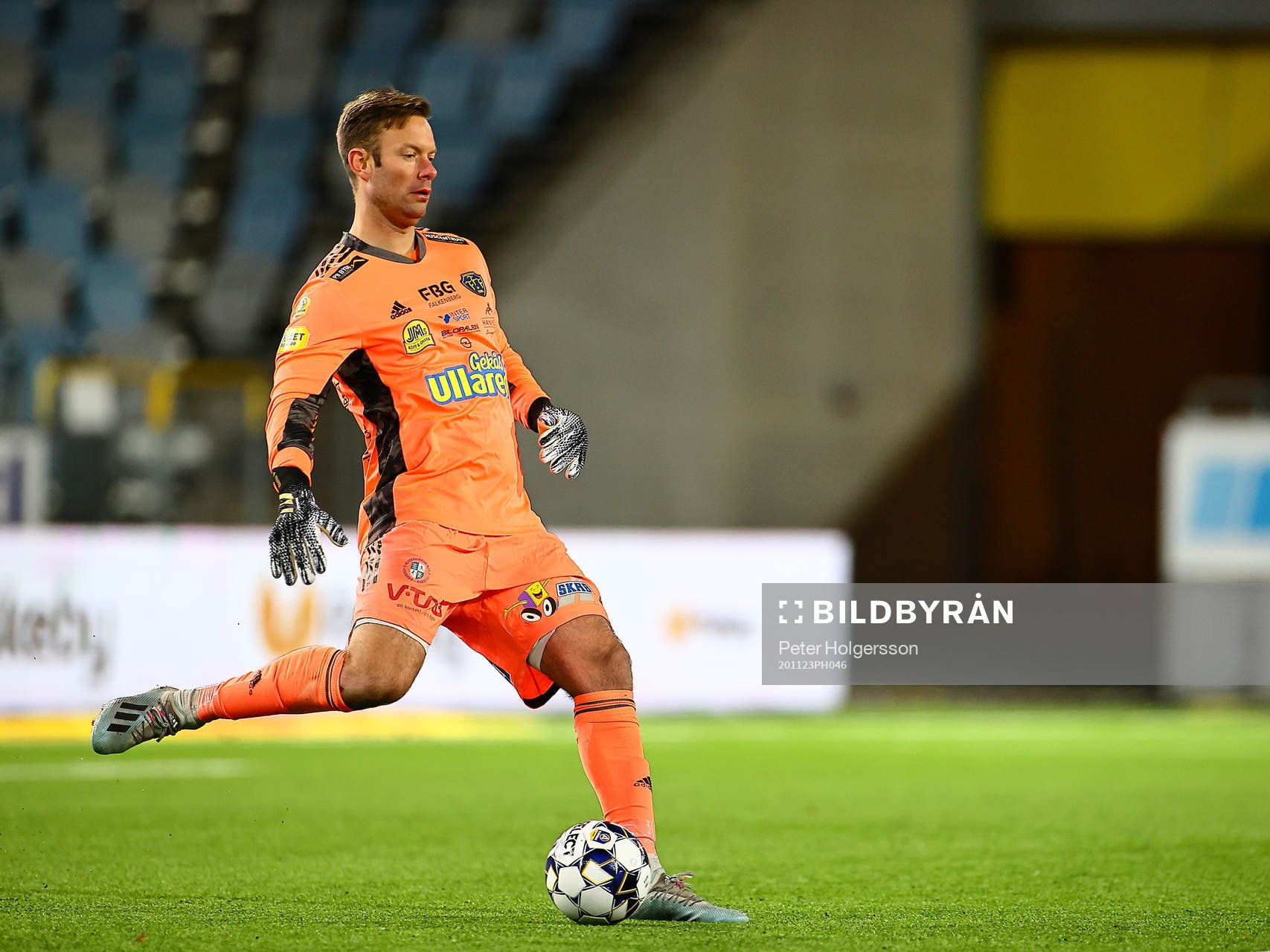 Falkenbergs målvakt Viktor Noring