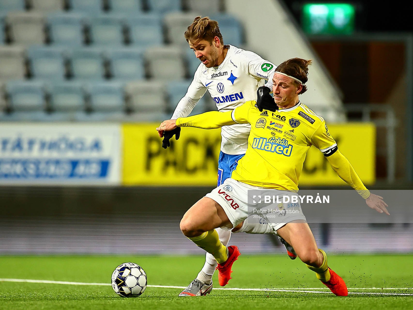 IFK Norrköpings Christoffer Nyman och Falkenbergs Carl