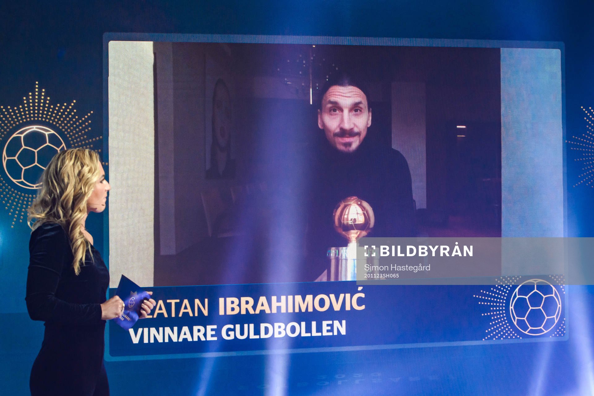 Zlatan Ibrahimovic, vinnare av Guldbollen