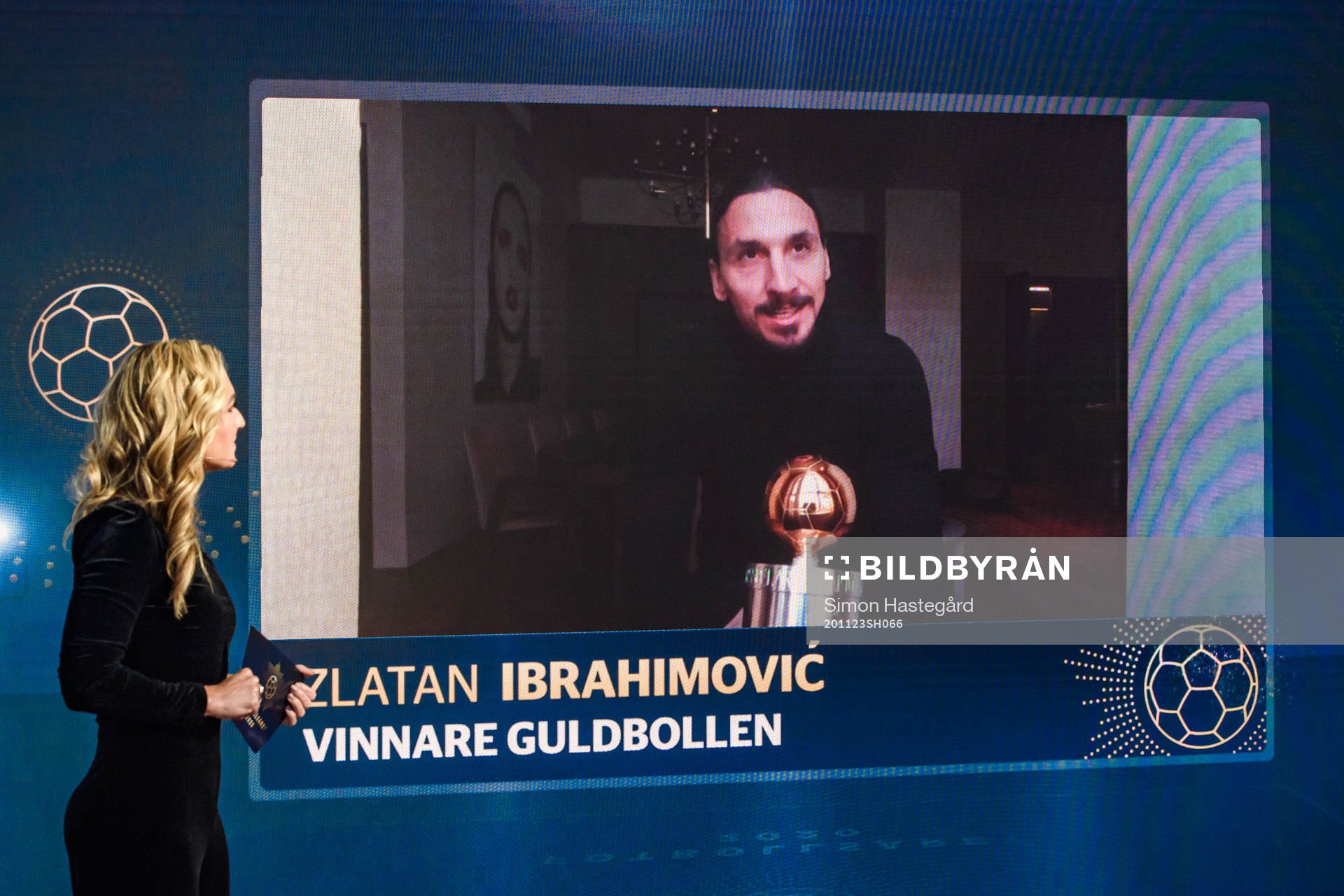 Zlatan Ibrahimovic, vinnare av Guldbollen