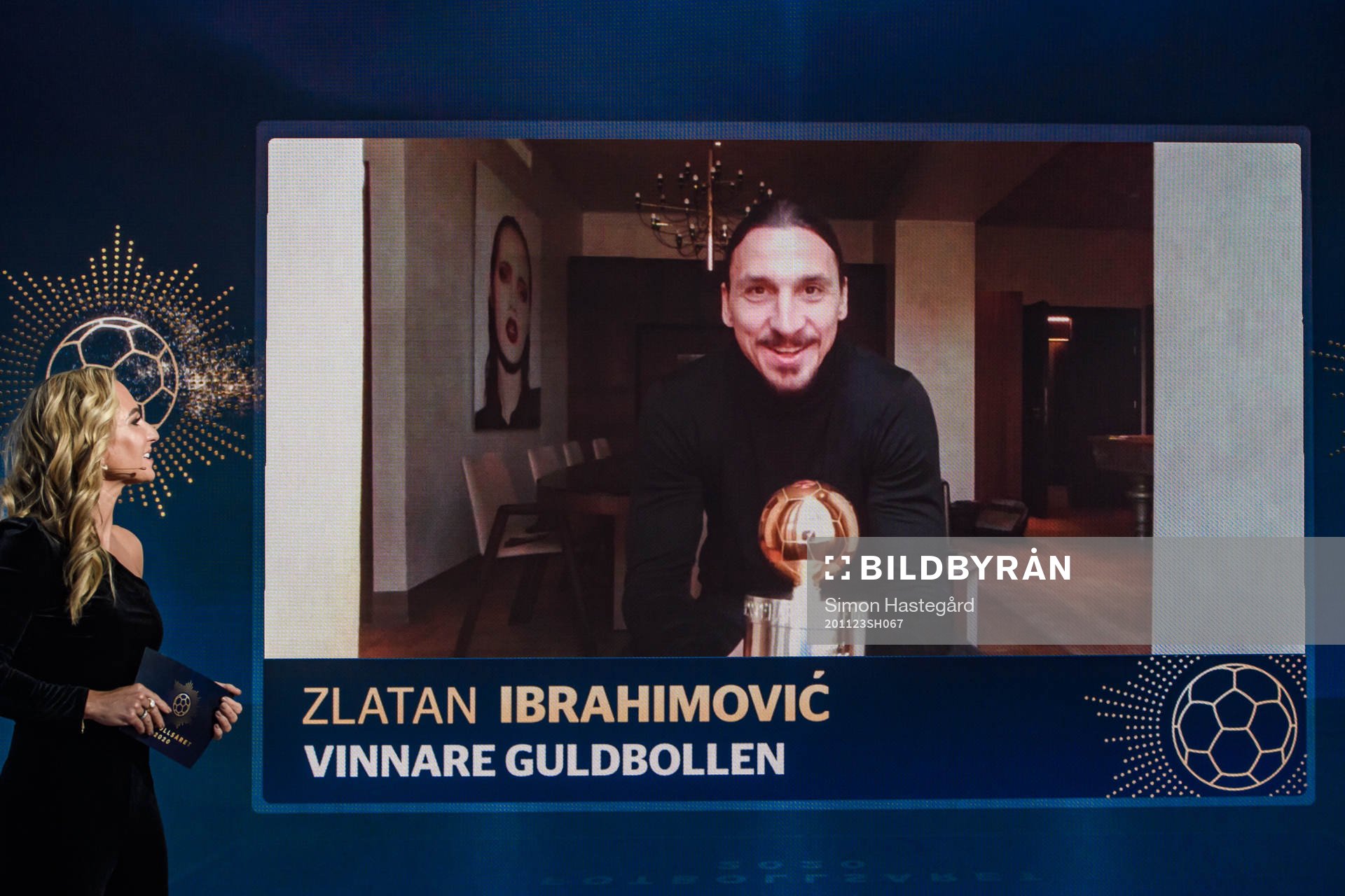 Zlatan Ibrahimovic, vinnare av Guldbollen